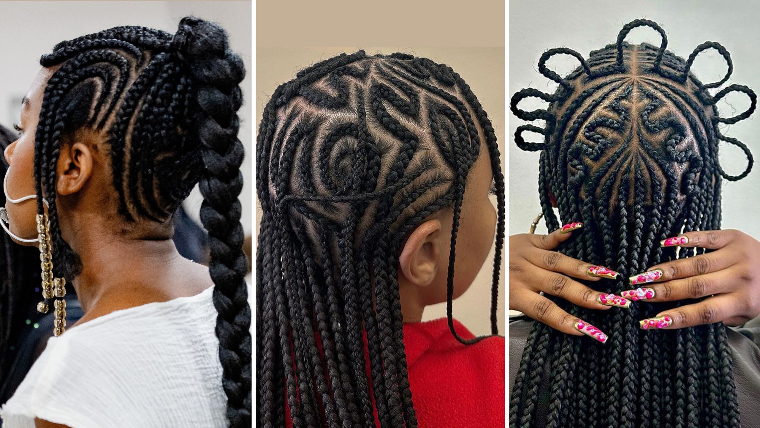 2560x1440 Freestyle Braids Are the Trendiest Way to Wear Cornrows
