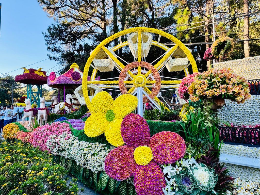 1024x768 Baguio's blooms on parade at Panagbenga 2024