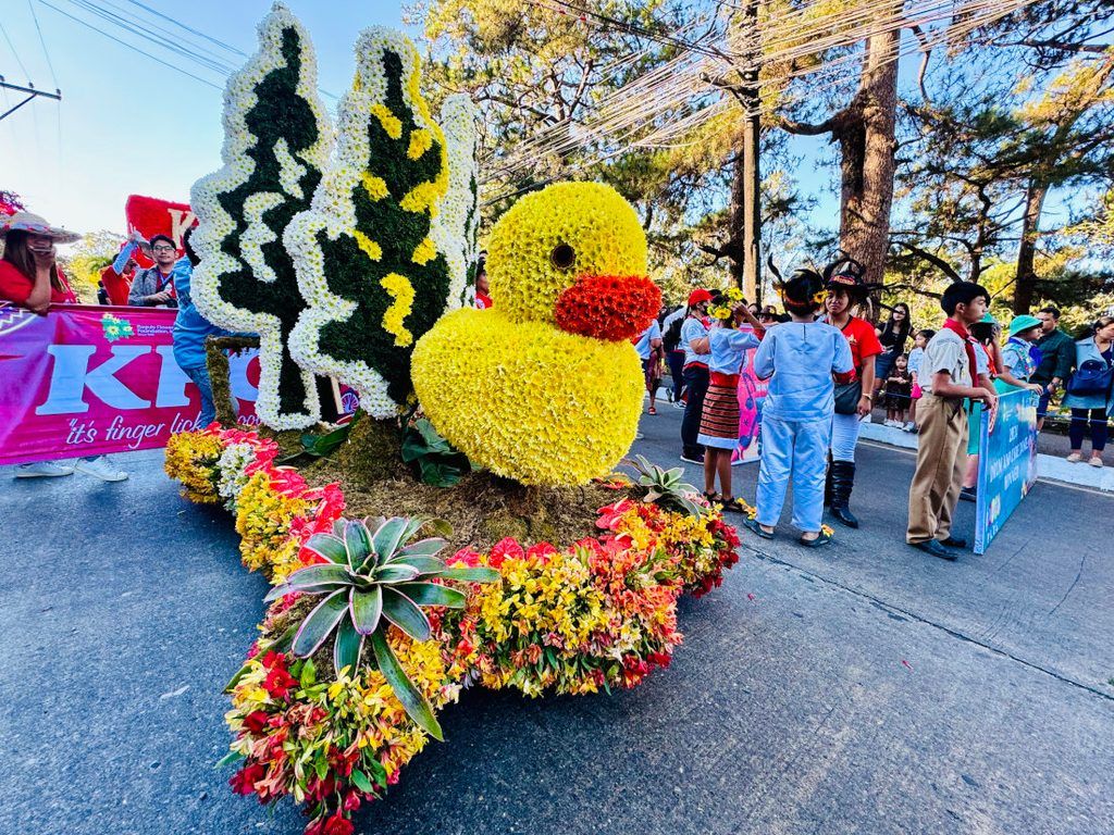 1024x768 Baguio's blooms on parade at Panagbenga 2024