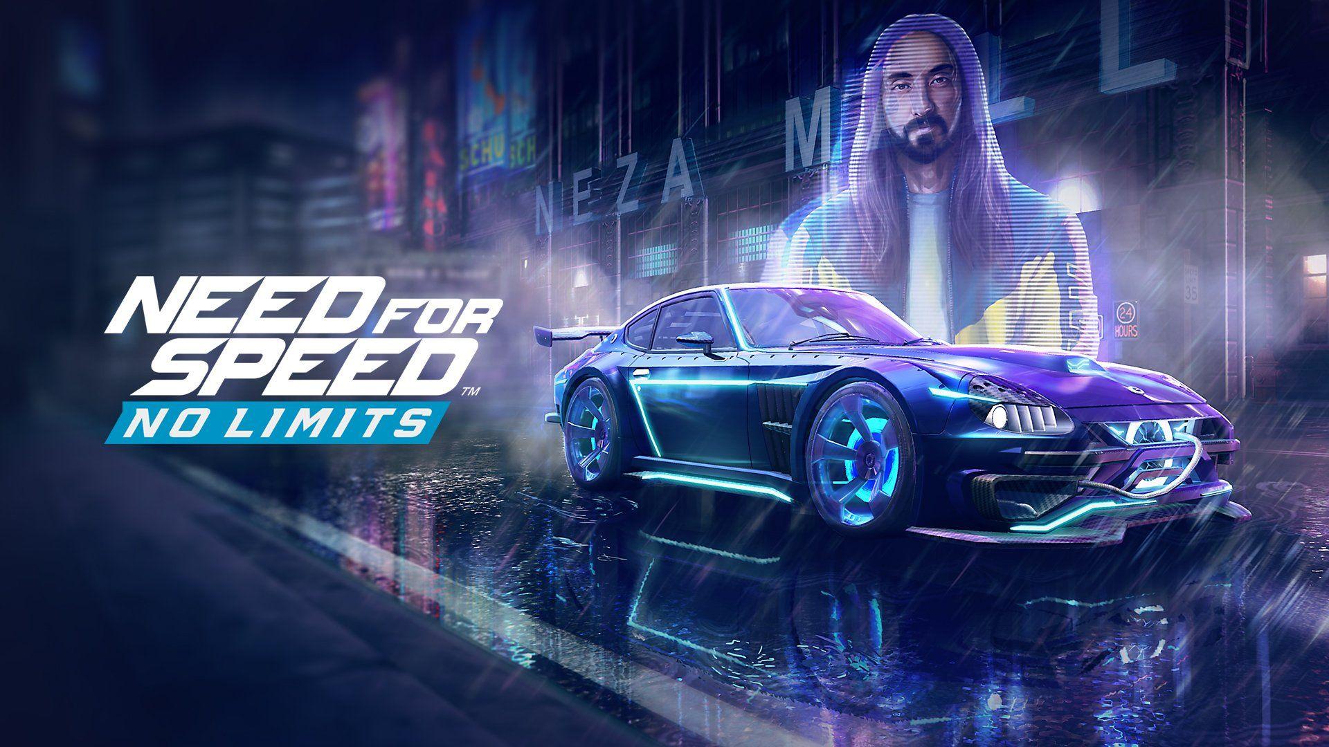 1920x1080 Steve Aoki makes special appearance in Need for Speed No Limits DLC