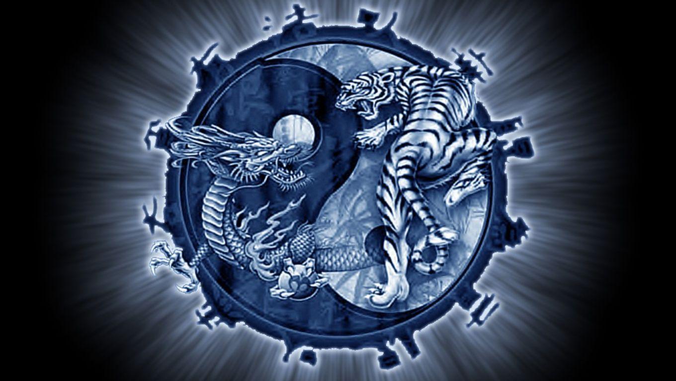 1360x768 The Yin Yang Is A Popular Symbol In The Chinese Culture