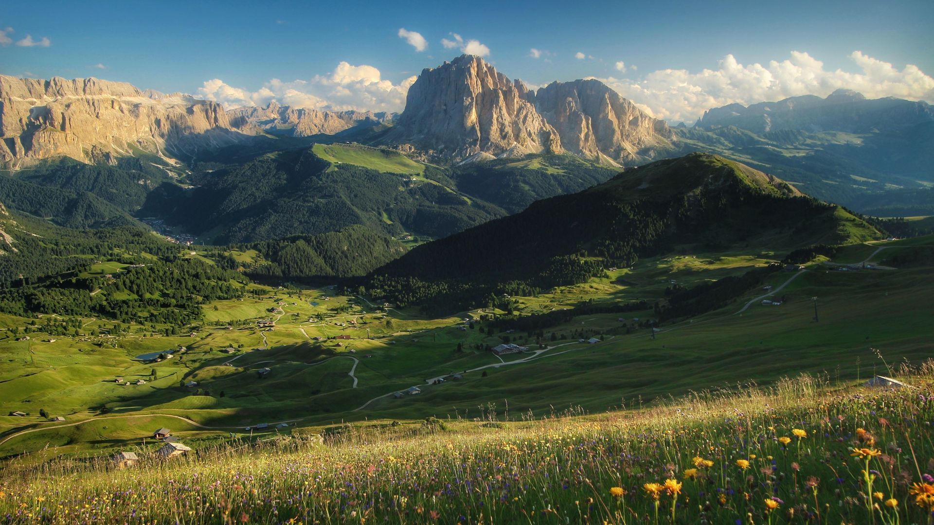 1920x1080 Seceda in Val Gardena: top photo spot in the Dolomites