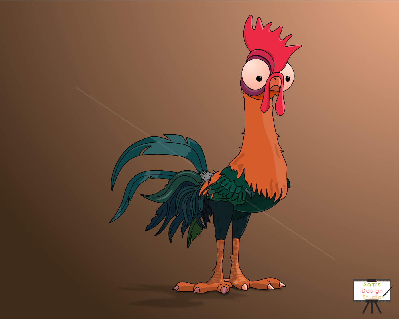 1400x1122 HeiHei (6). Image - Behance