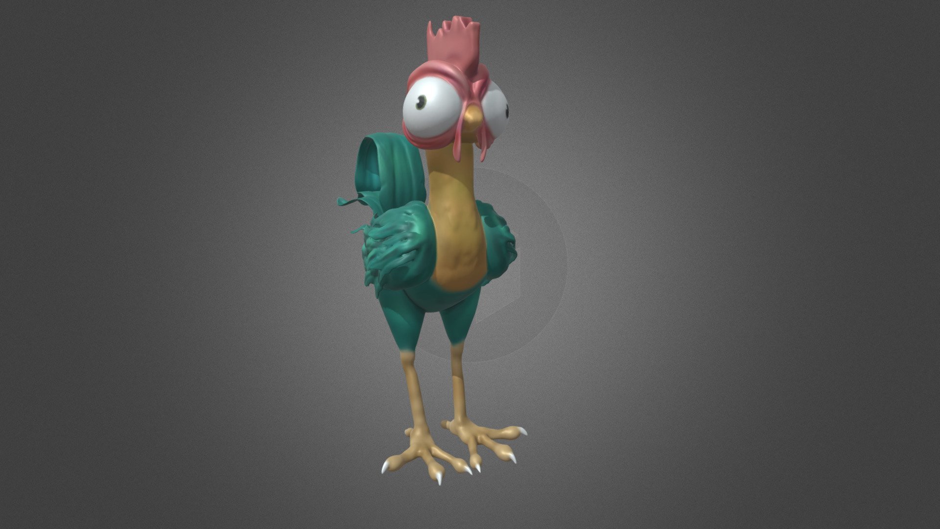 1920x1080 Heihei Moana Nopere Free 3D model by HEPL3D [cb58de1]