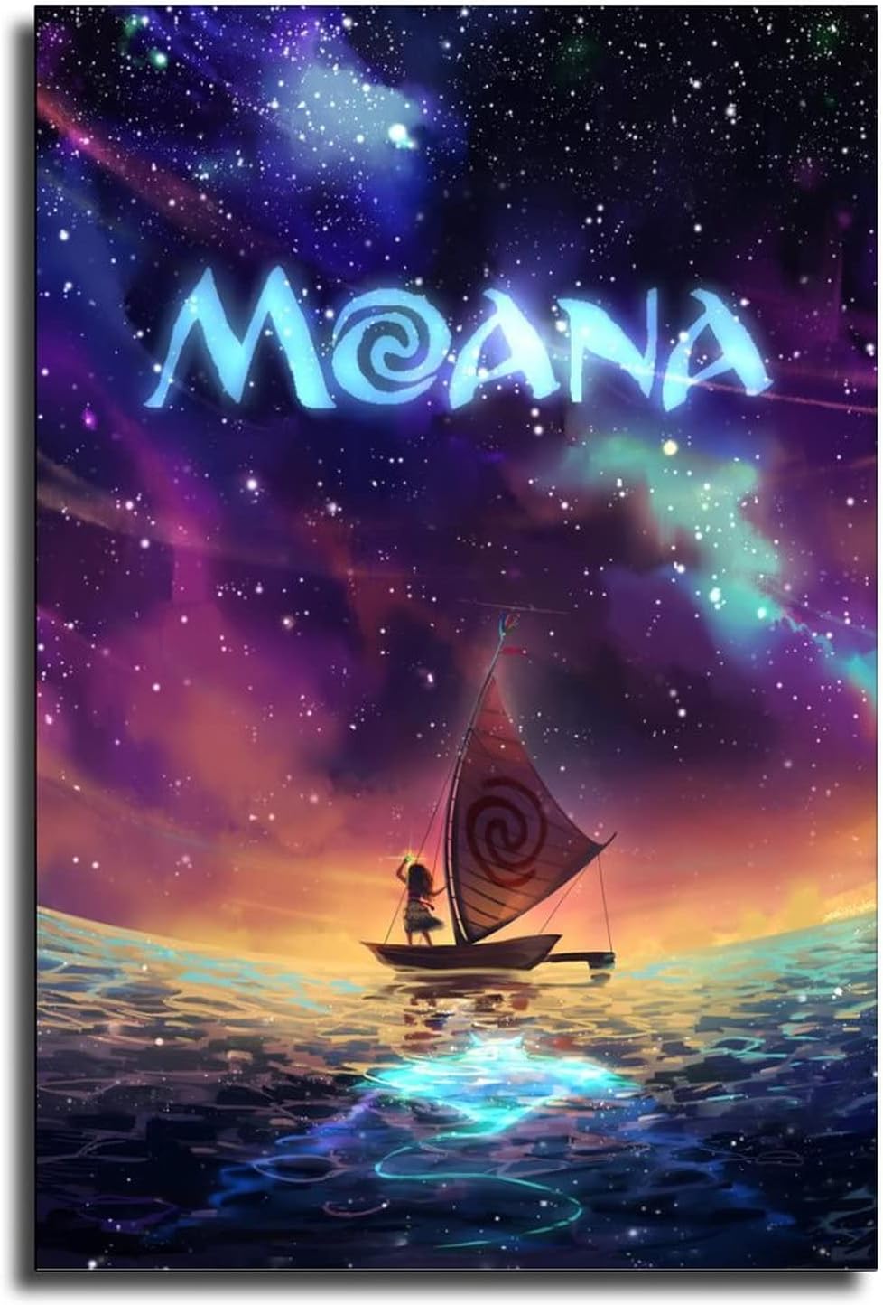 978x1444 Princesses Moana Vaiana Heihei Pua Canvas Art Poster Seychelles