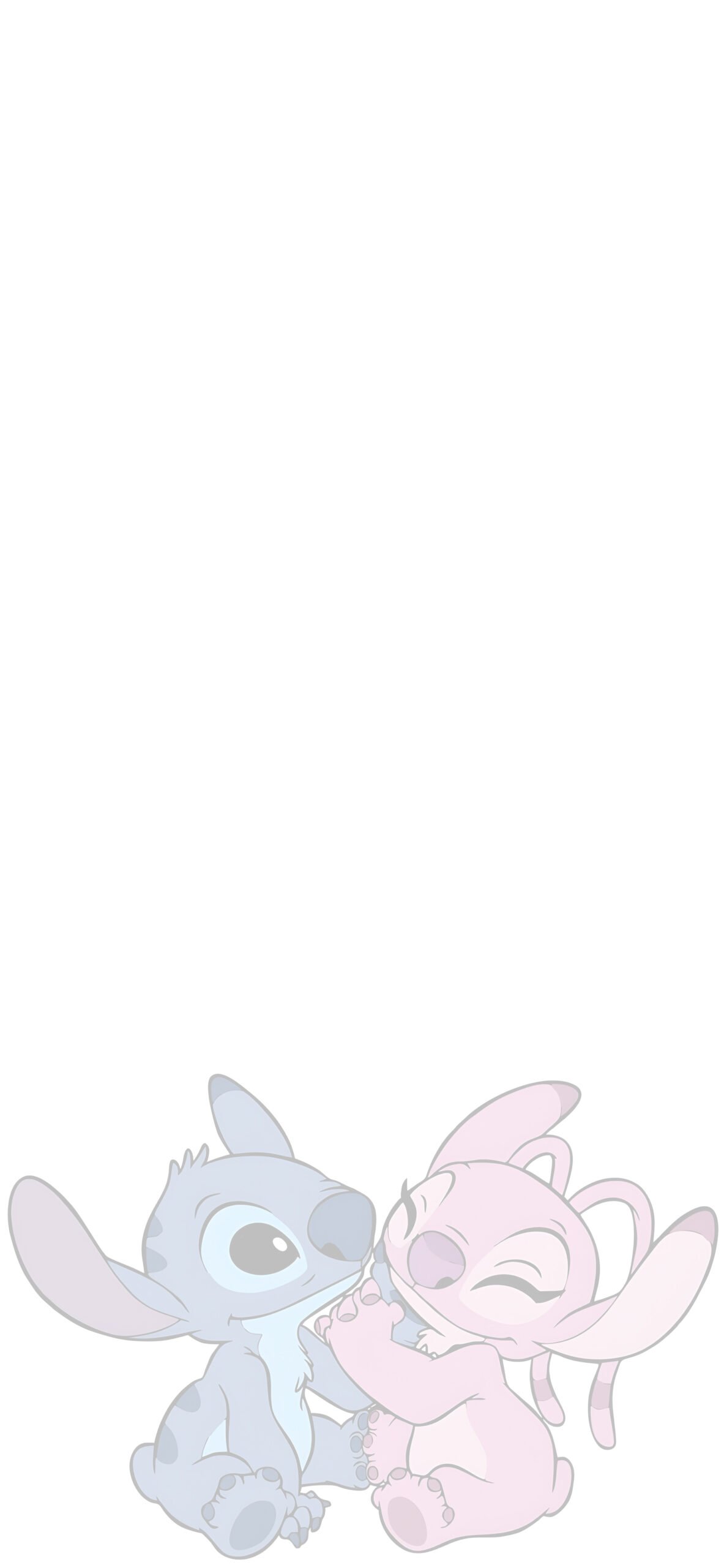 1183x2560 Stitch and Angel Cute Wallpaper Aliens HD Wallpaper