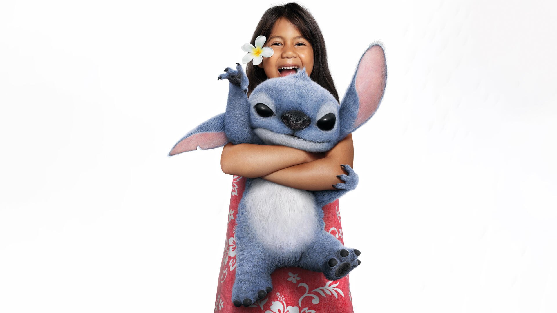 1920x1080 Lilo & Stitch 2025K Ultra HD Wallpaper Featuring Lilo Hugging Stitch