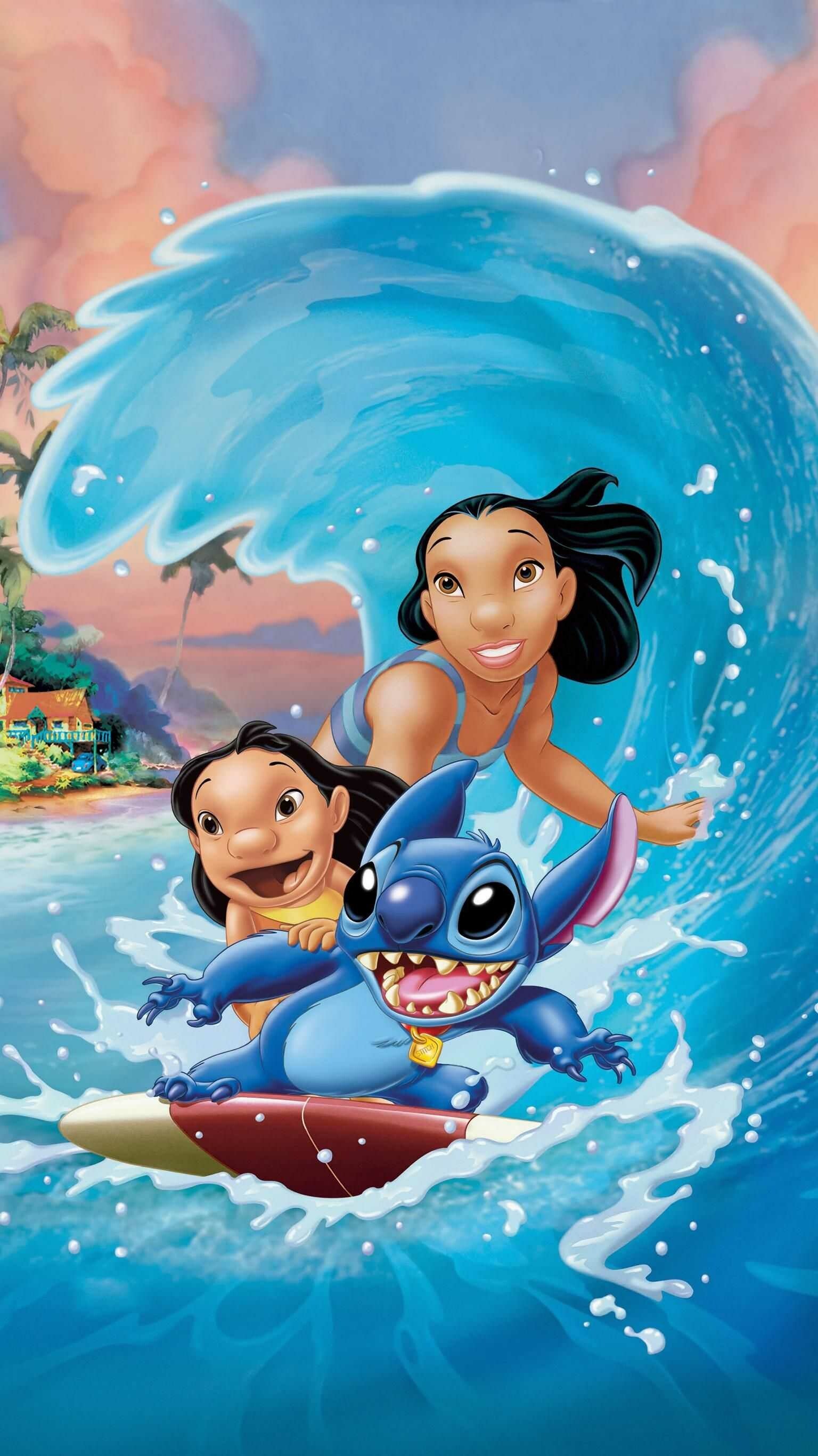 1536x2732 Lilo and Stitch Wallpaper