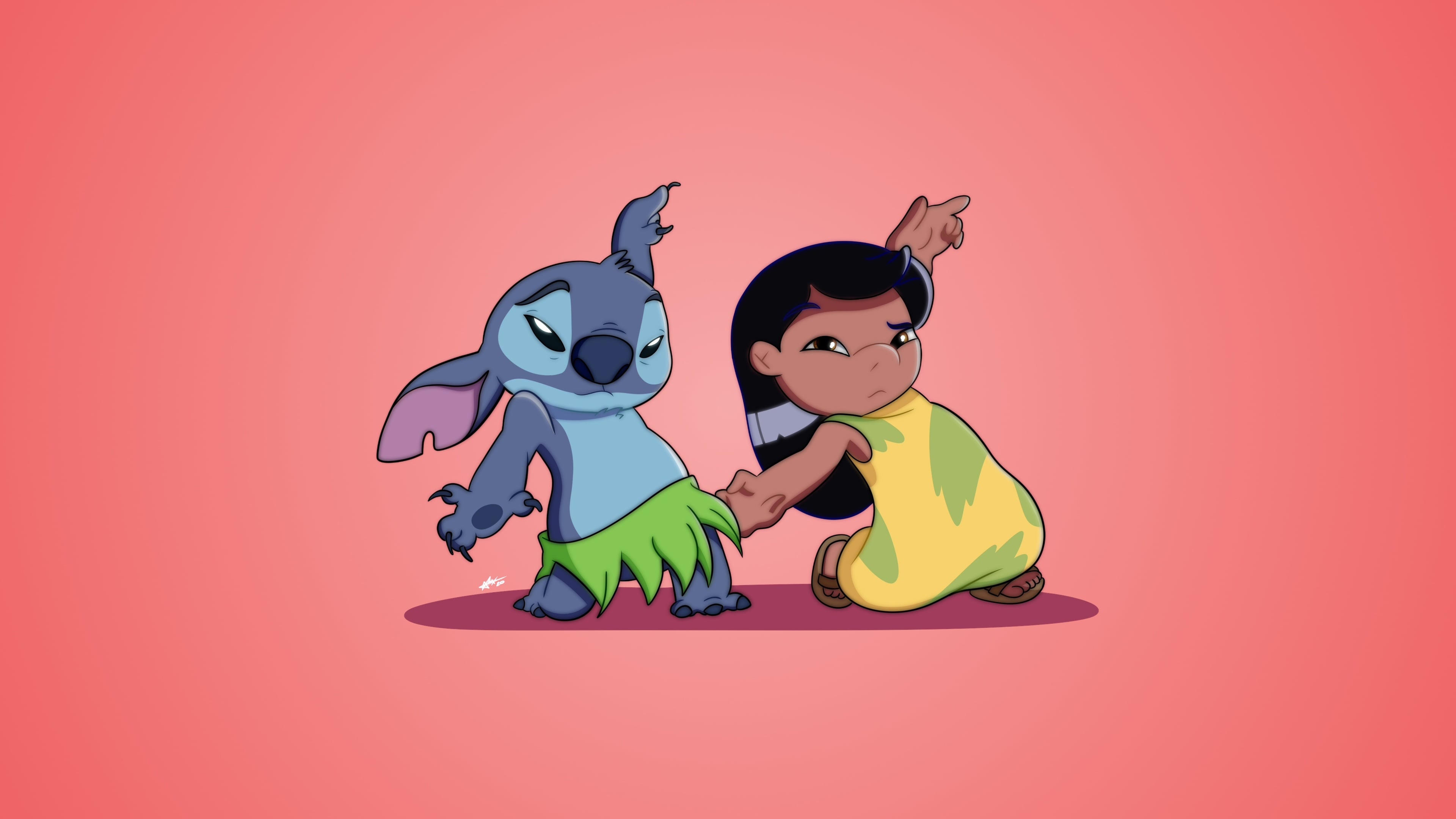 3840x2160 Lilo & Stitch Wallpaper 4k for Desktop