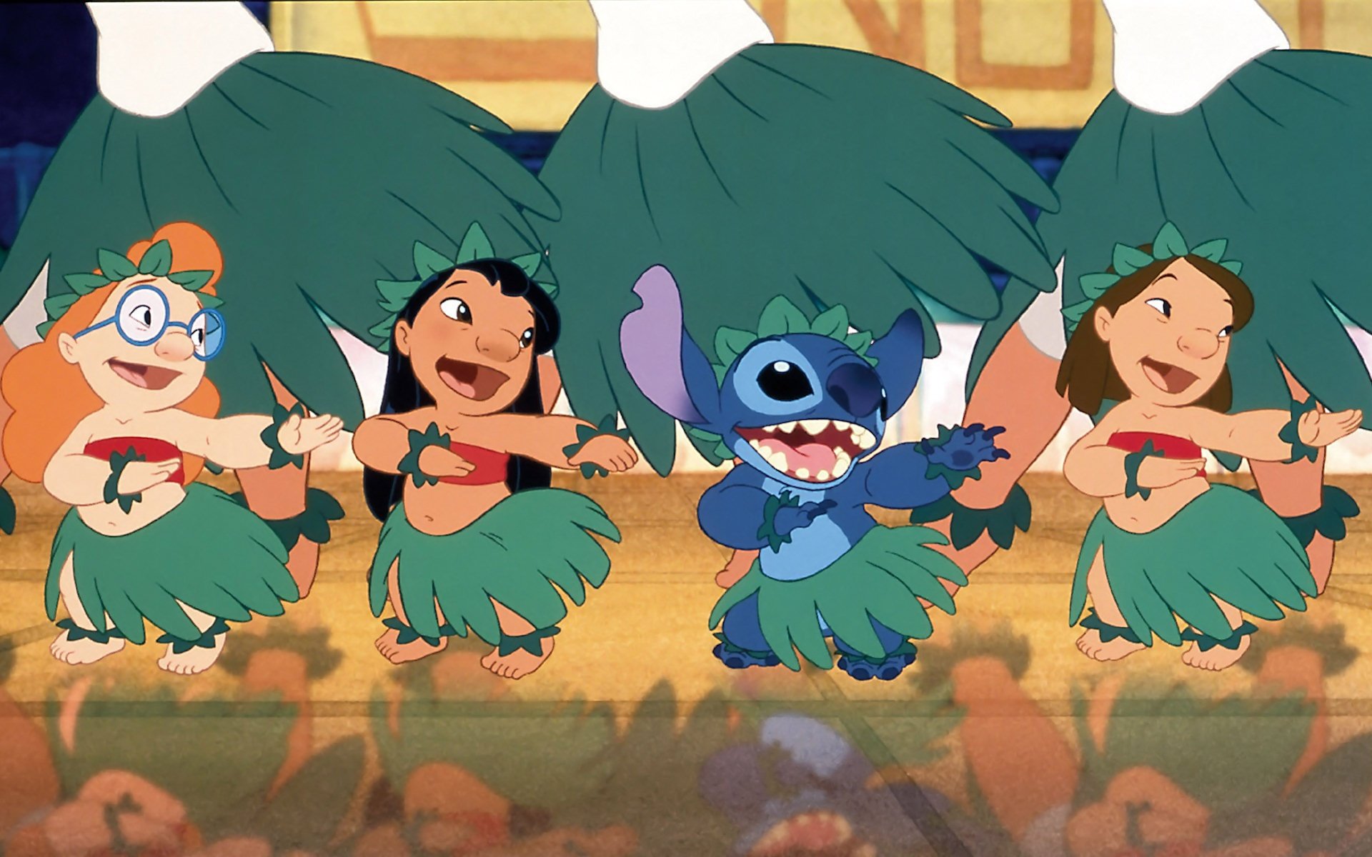 1920x1200 Lilo & Stitch Dance HD Wallpaper