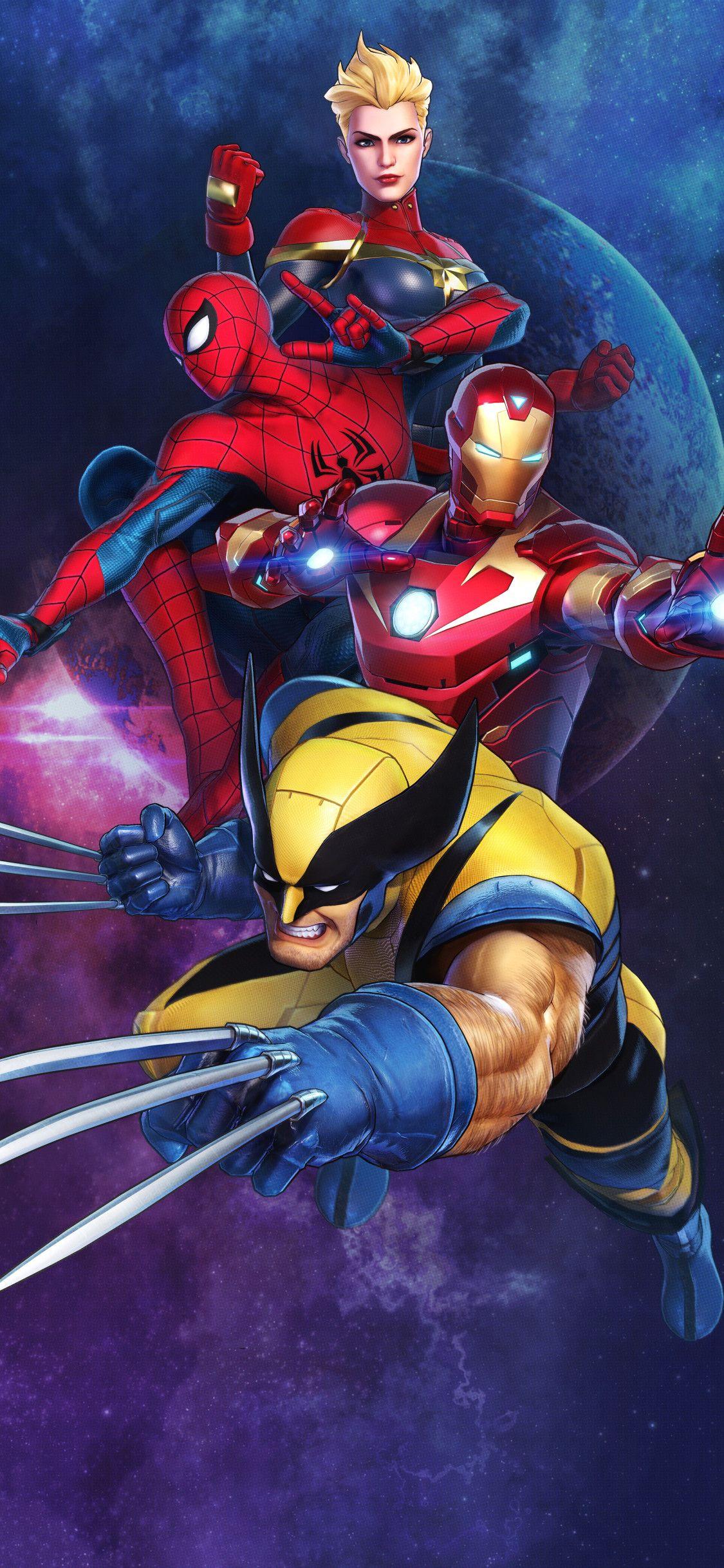 1125x2436 Wolverine Marvel Ultimate Alliance 3 The Black Order