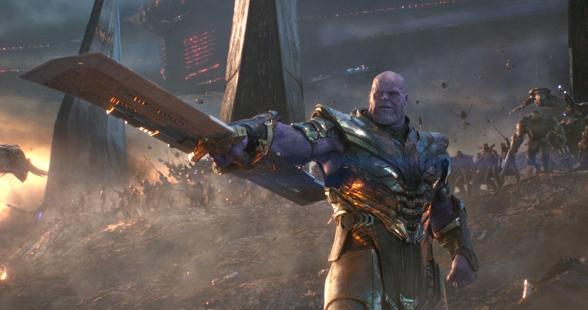 2048x1080 MCU Thanos & Black Order vs Hela & Revengers
