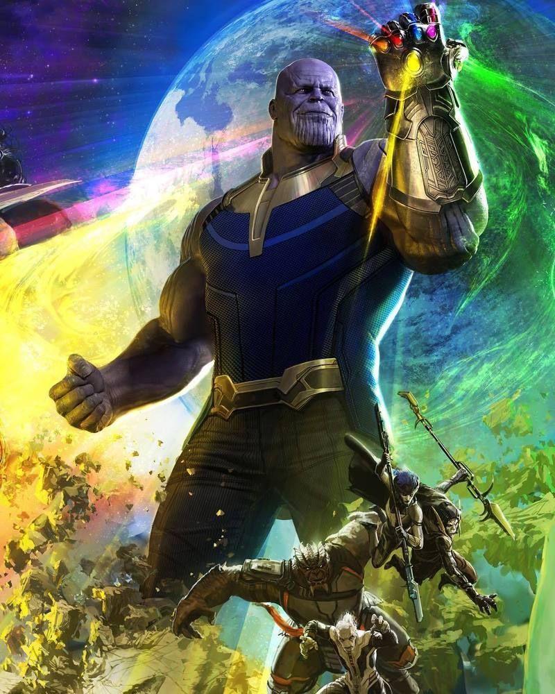 800x1000 Avengers Infinity War Poster Thanos and the Black Order 13x20