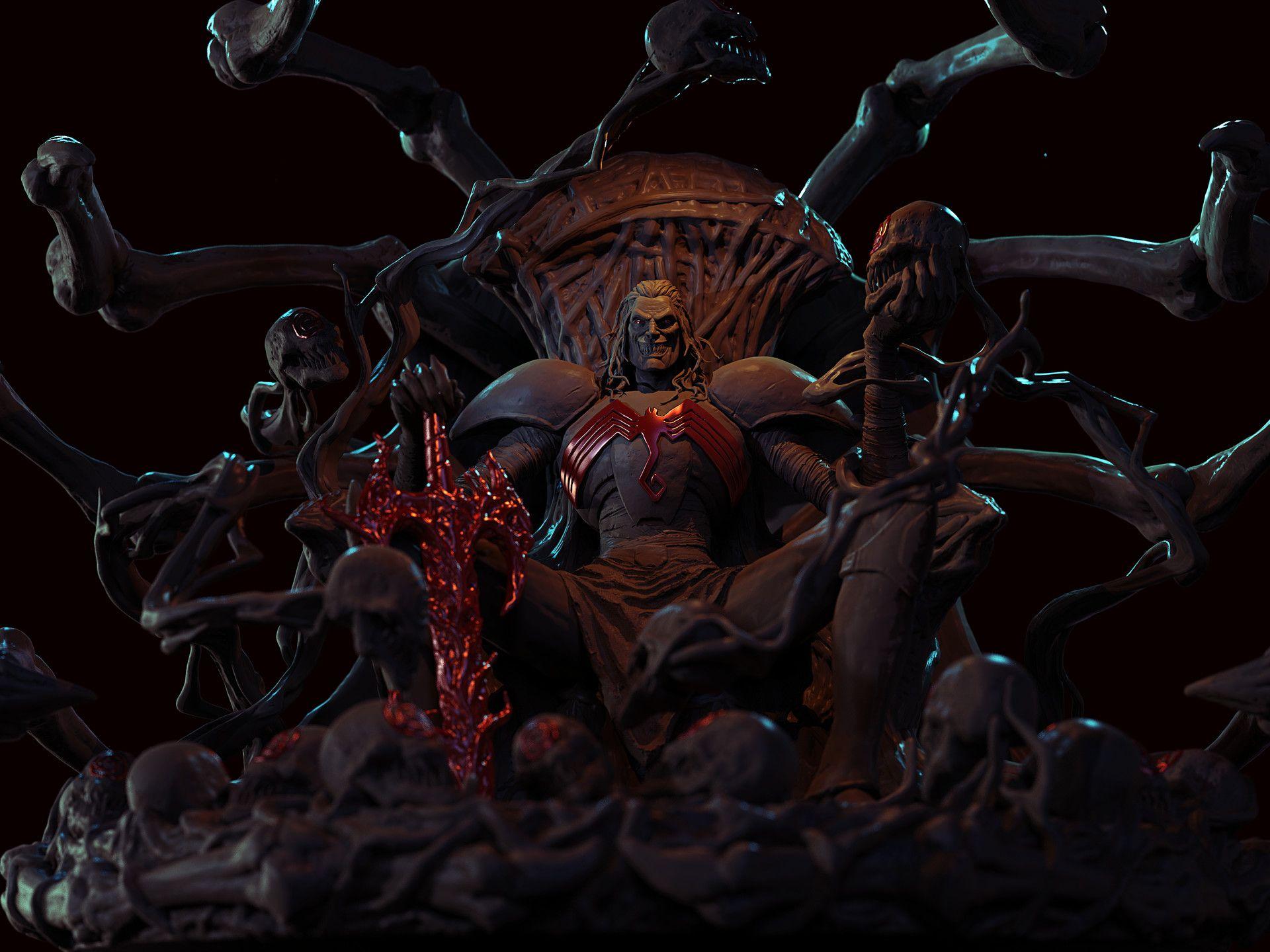 1920x1440 Knull fan art, Sup Choi
