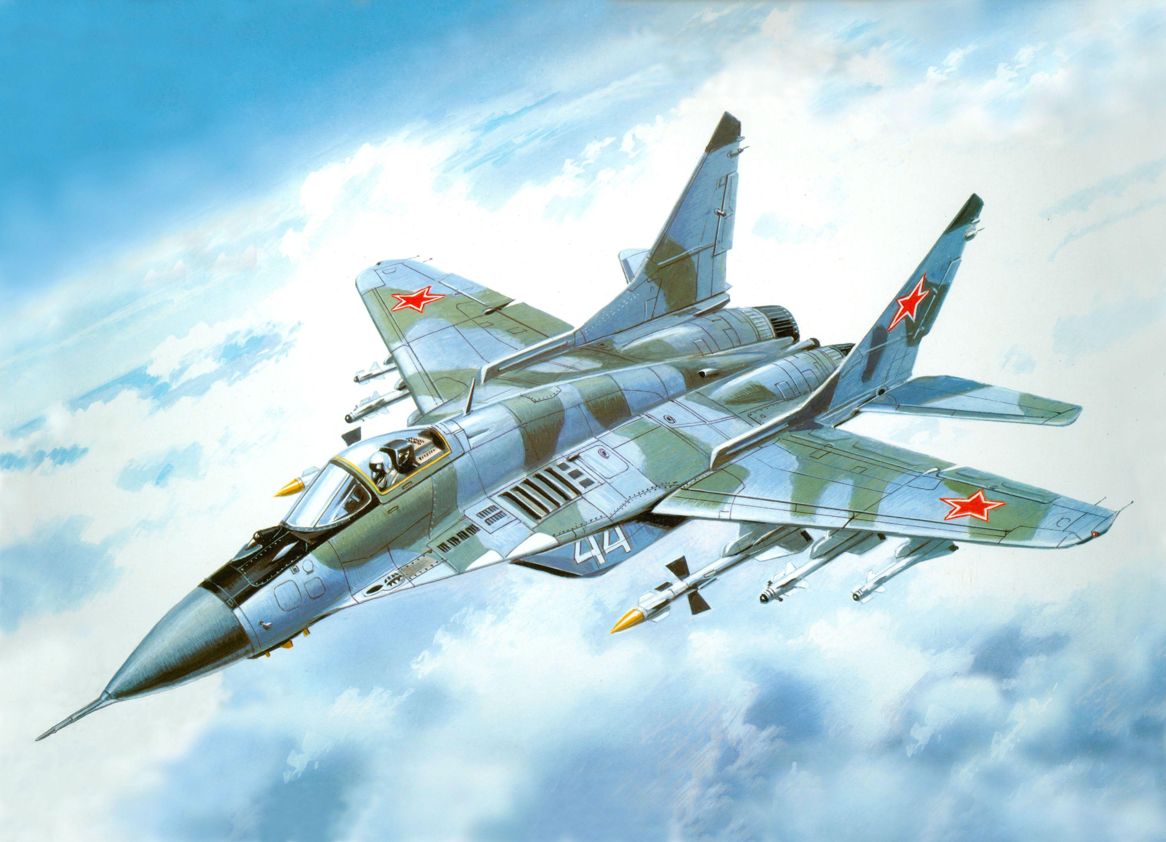 4000x2888 MiG 29 Fighter Jet Military Russian Airplane Plane Mig 64