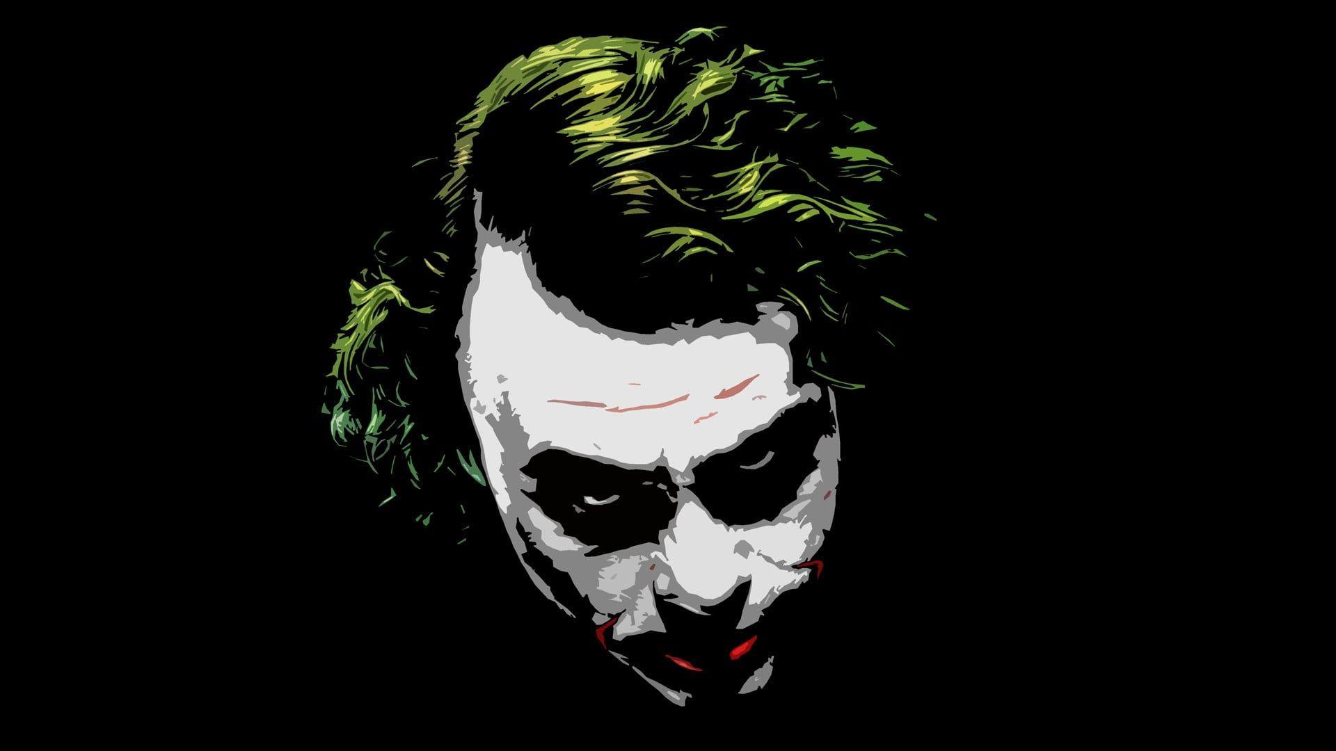 1920x1080 DC Joker illustration, movies, Batman, The Dark Knight, Joker HD