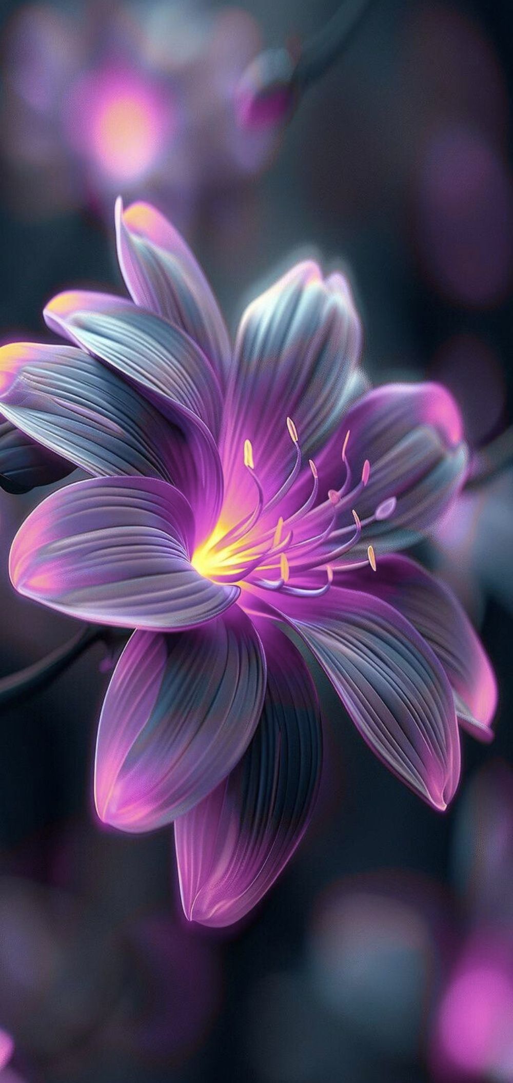 1000x2110 Magical Flowers Pink Mystical Best Top Wallpaper For IPhone 17 Pro Max For Apple IOS 26