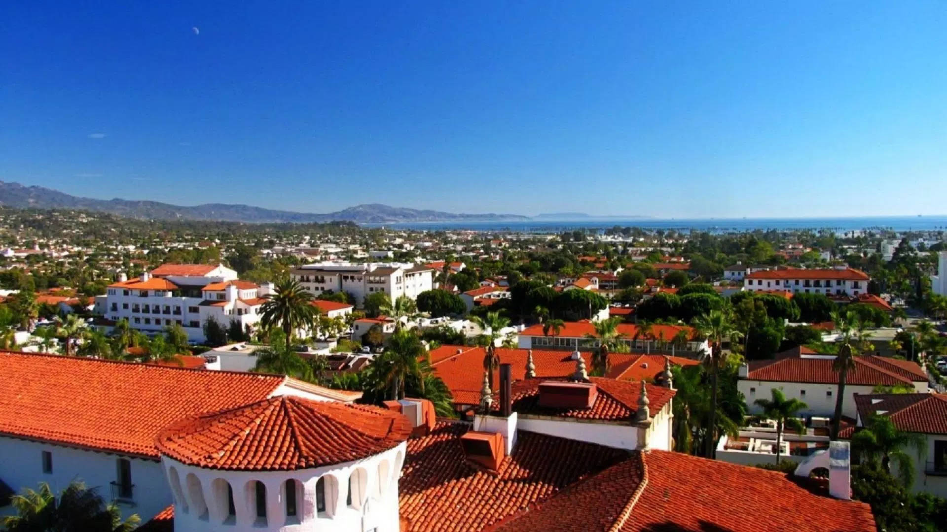 1920x1080 Download City Of Santa Barbara UCSB Wallpaper