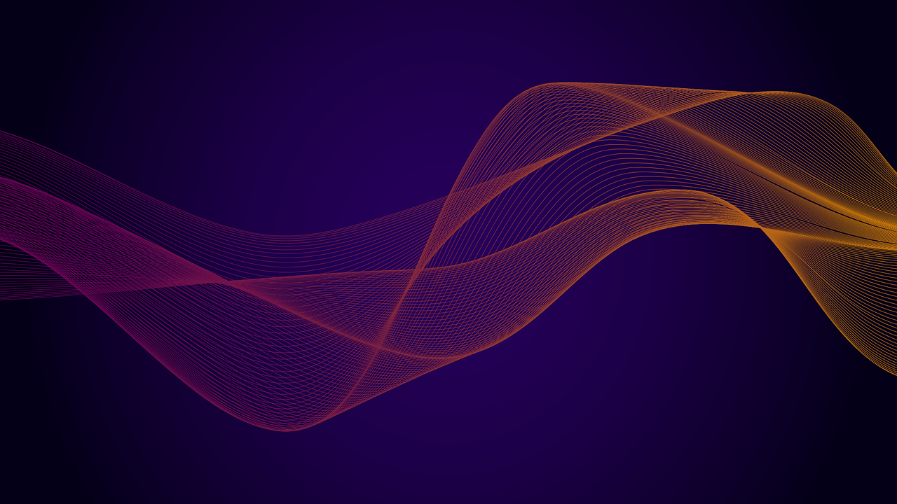1280x720 Download Abstract Waves Background. Royalty Free Vector Graphic