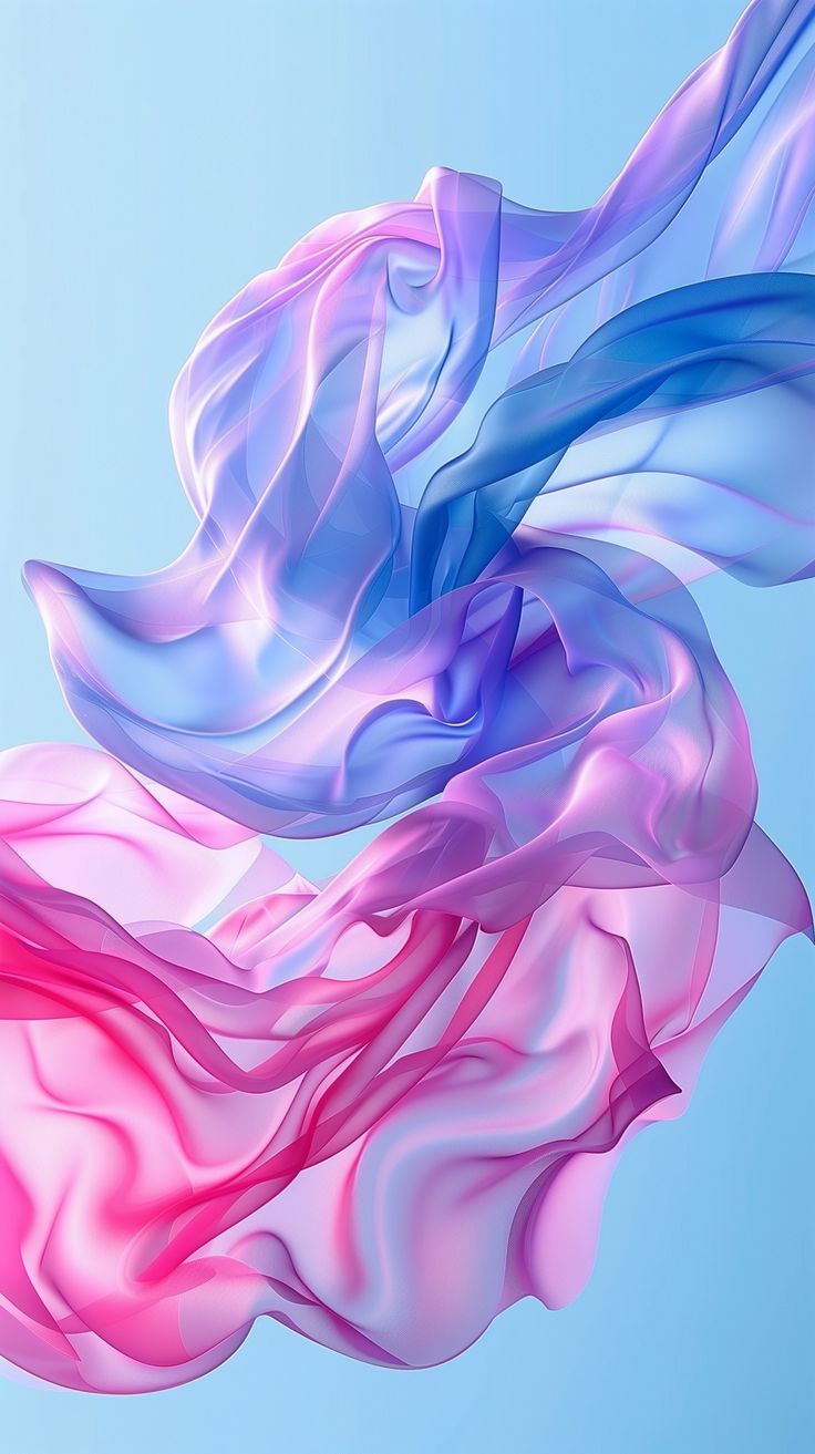 736x1313 Flowing Color Waves. iPhone Wallpaper