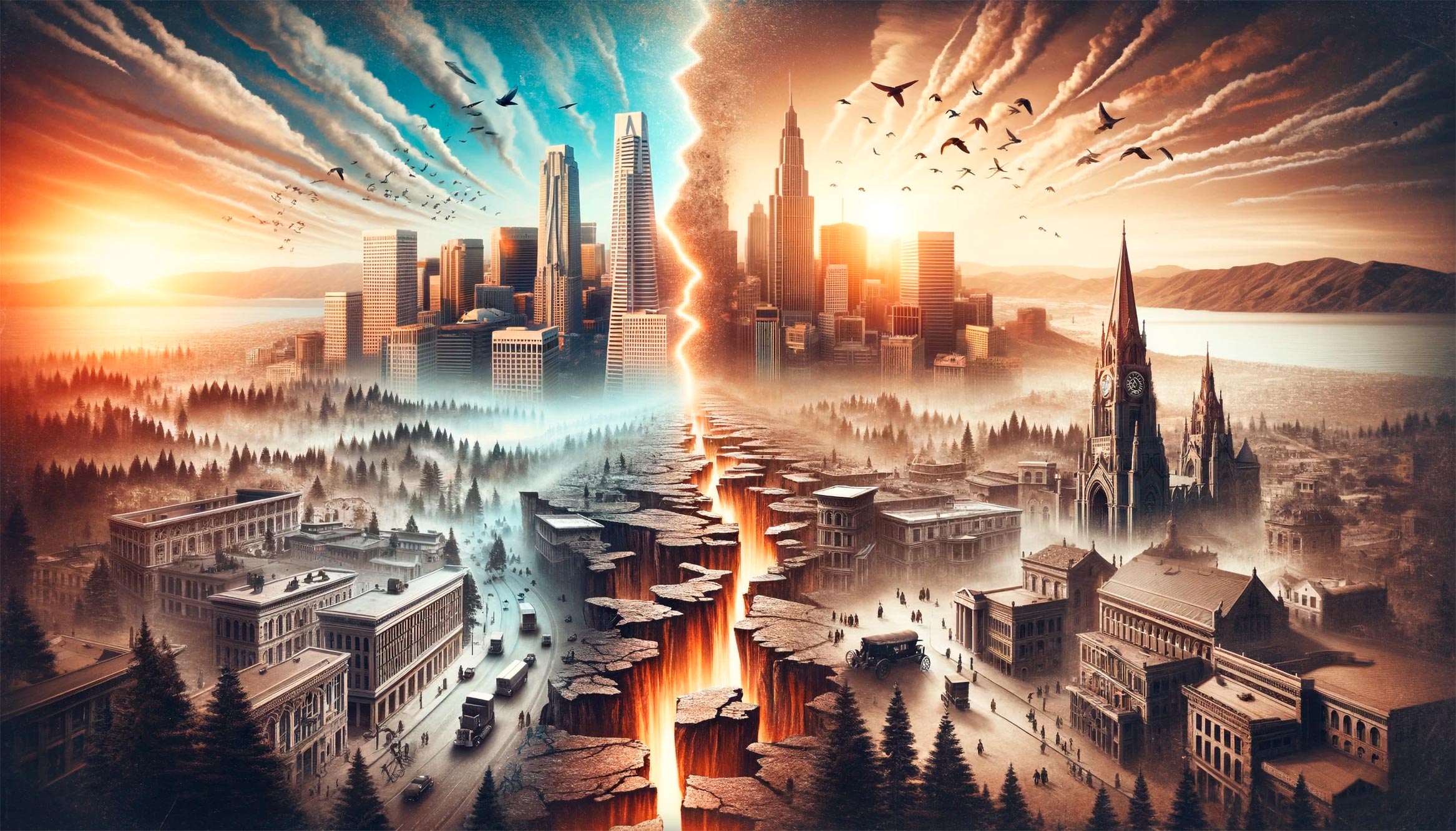 2333x1333 Time Traveling Tremors: Some Of Today's Earthquakes May Be Aftershocks From The 1800s