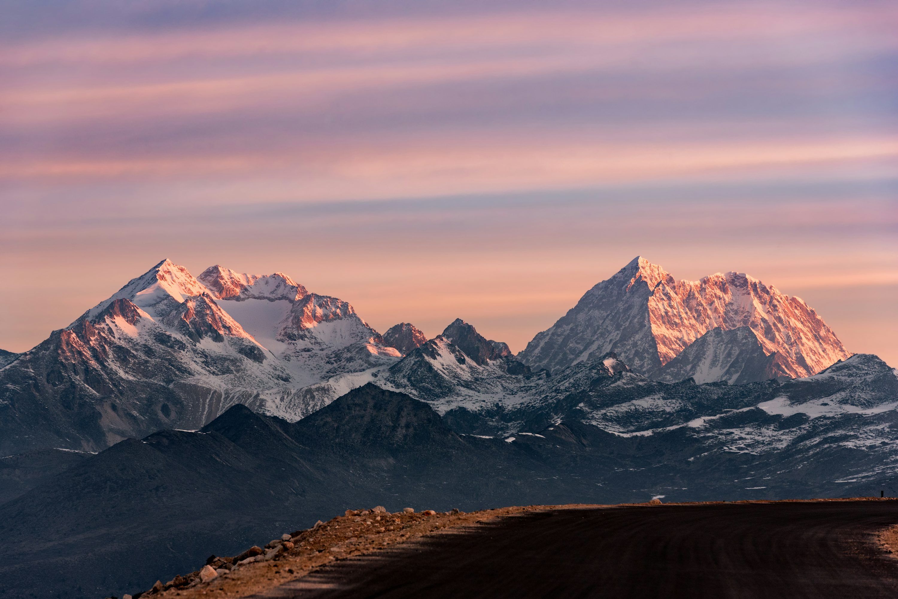 3000x2003 Mountain Range Picture. Download Free Image