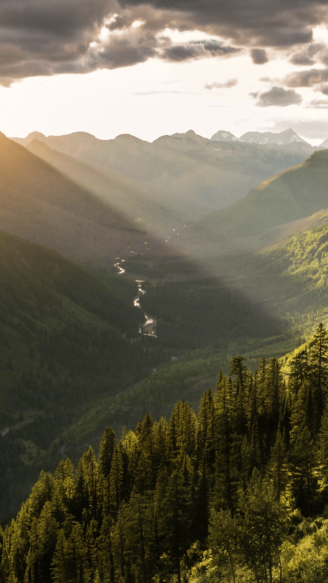 1080x1920 Mountain Range Home Screen Wallpaper