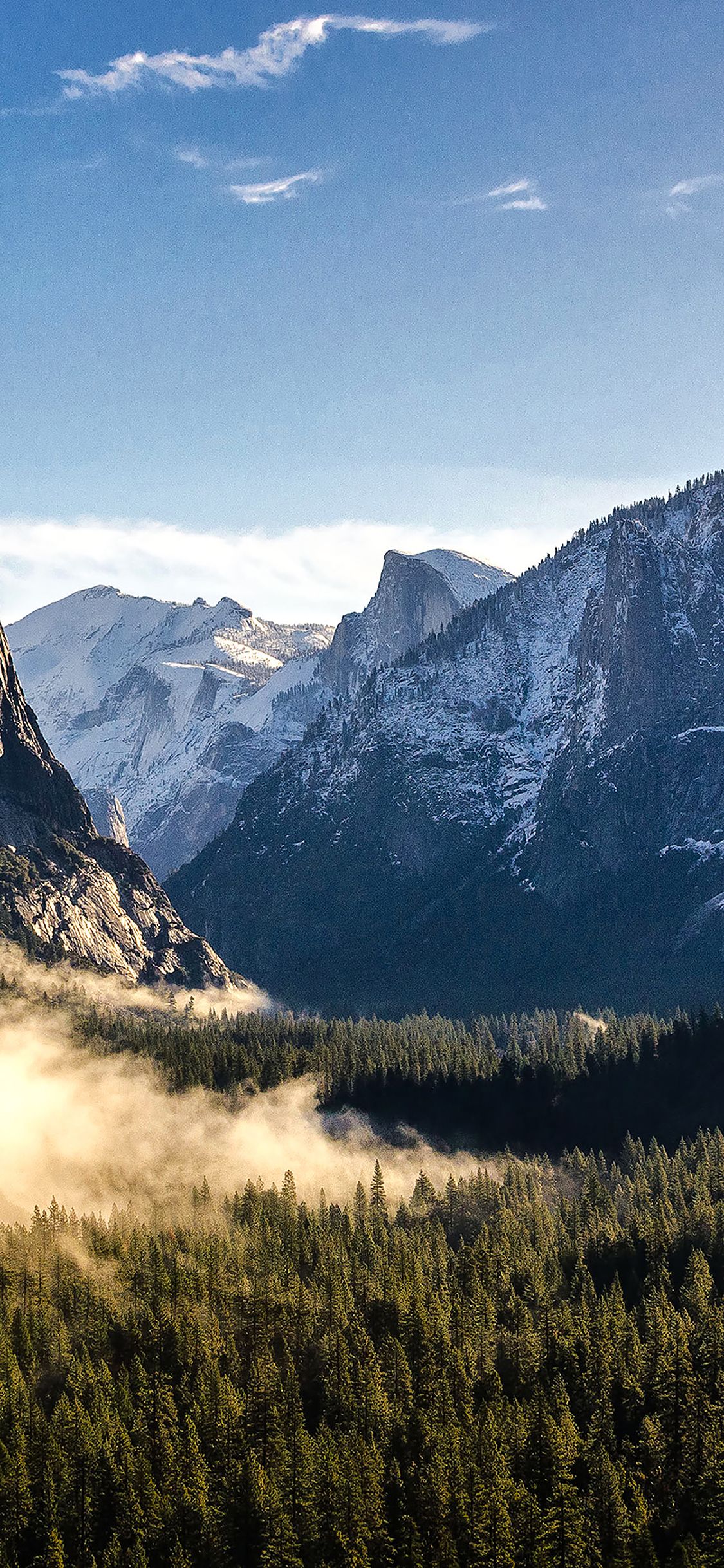 1125x2436 iPhoneXpapers yosemite mountain nature
