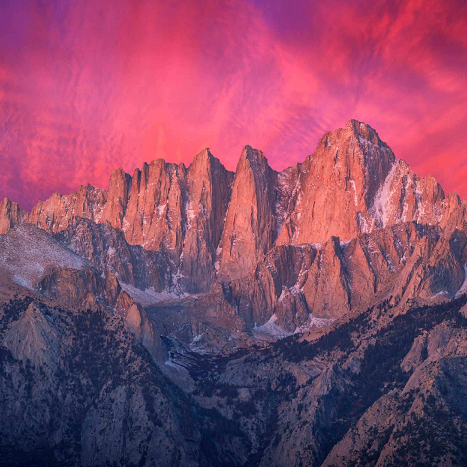 1800x1800 of the most majestic mountain peaks in the world