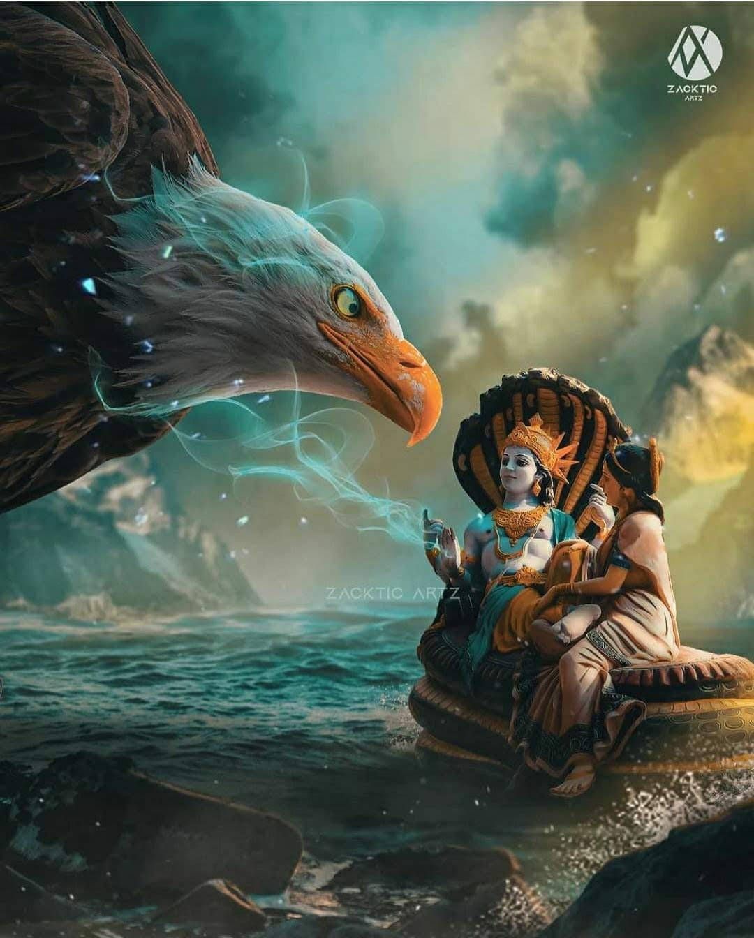 1080x1344 Lord Garuda Wallpaper