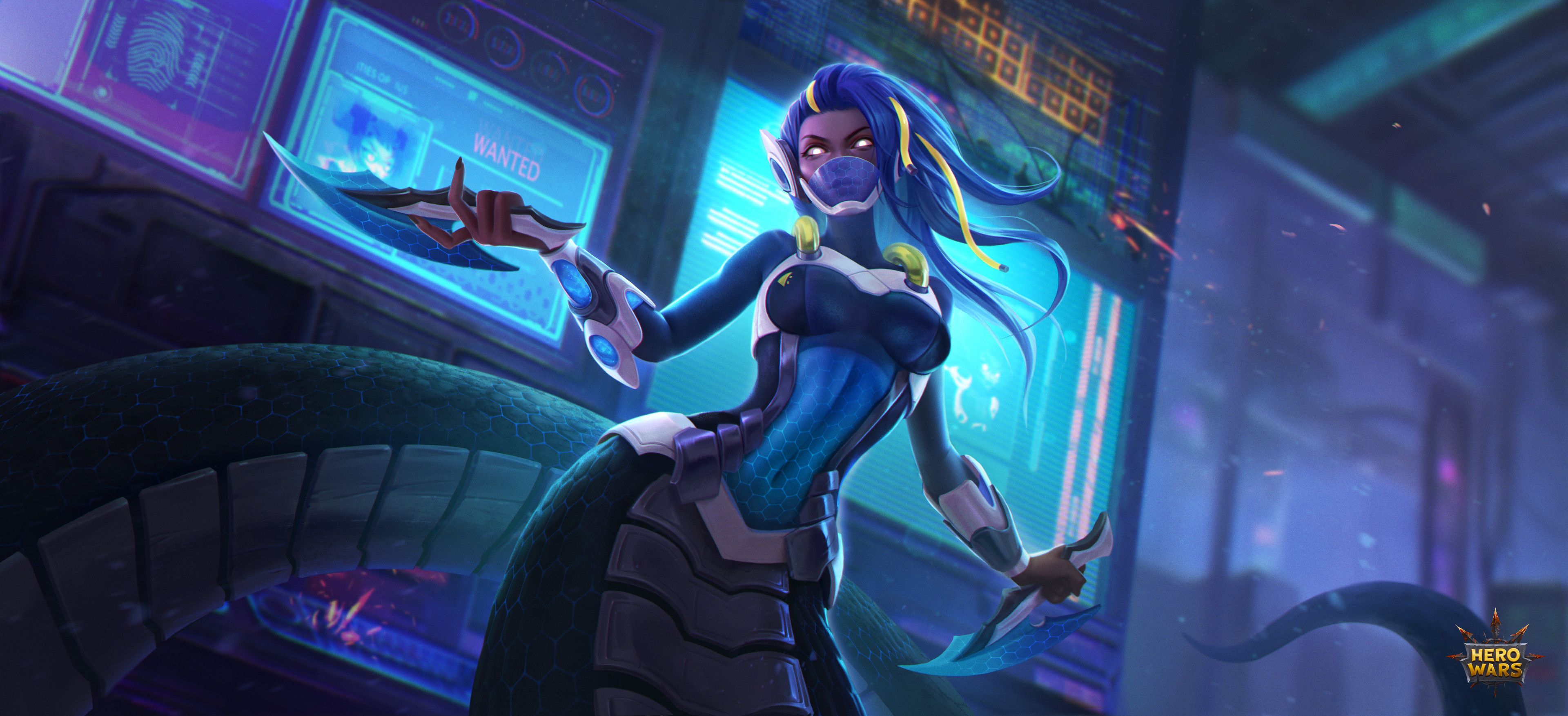 3840x1755 Yasmin Hero Wars