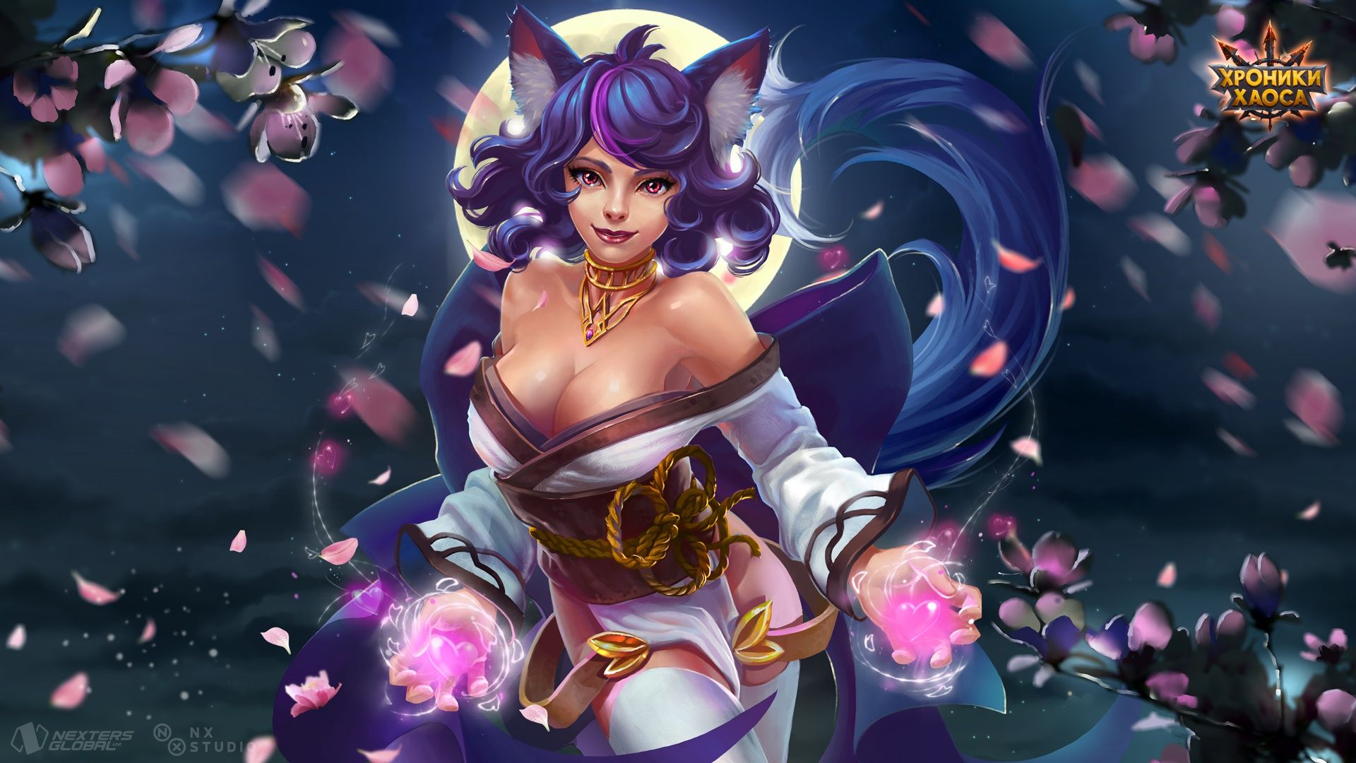 1920x1080 Wallpaper the game, game, characters, rpg, Chronicles of chaos, Hero Wars, Lien for mobile and desktop, section игры, resolution 1920x1080
