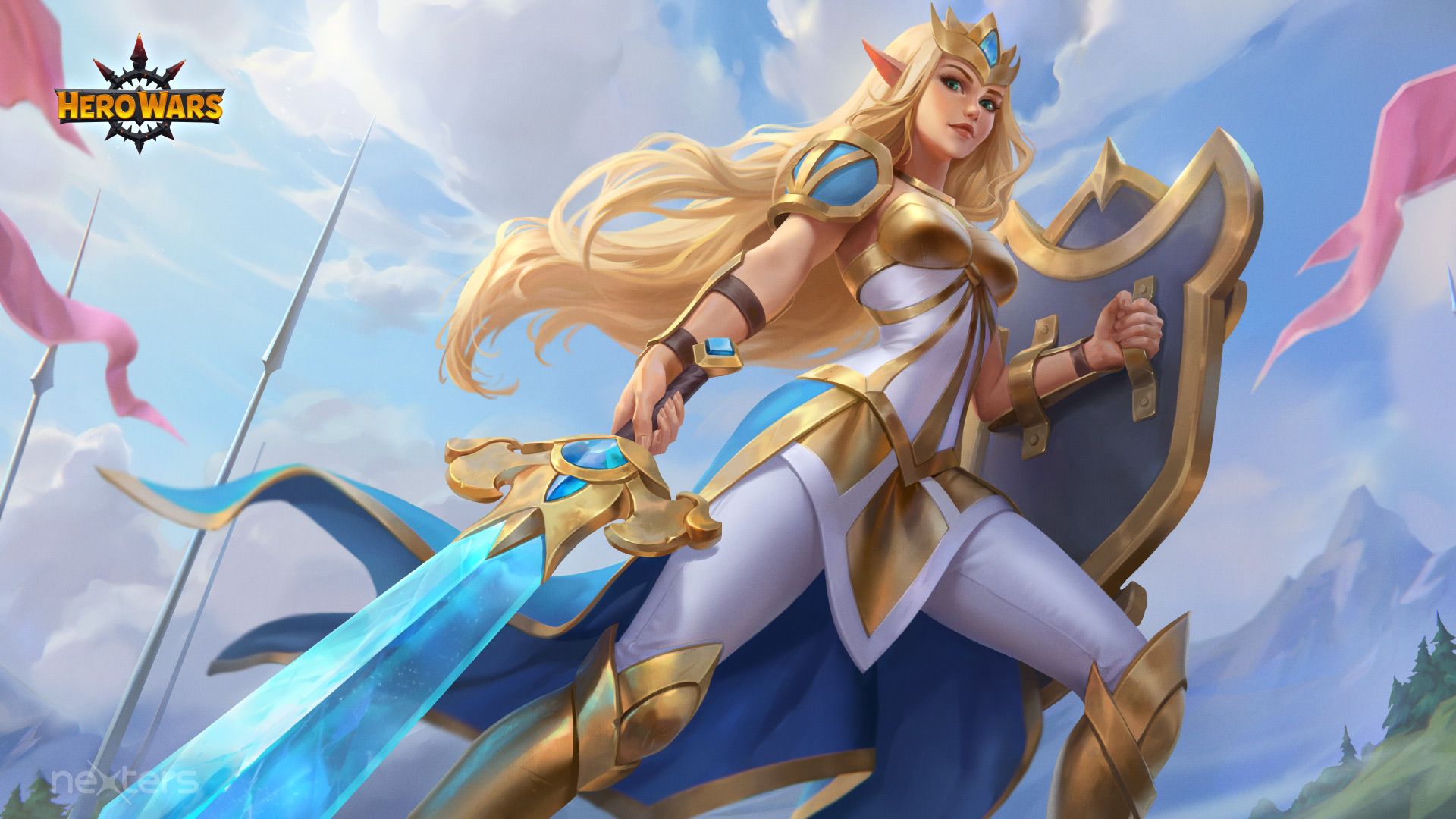 1920x1080 Hero Wars Aurora Wallpaper