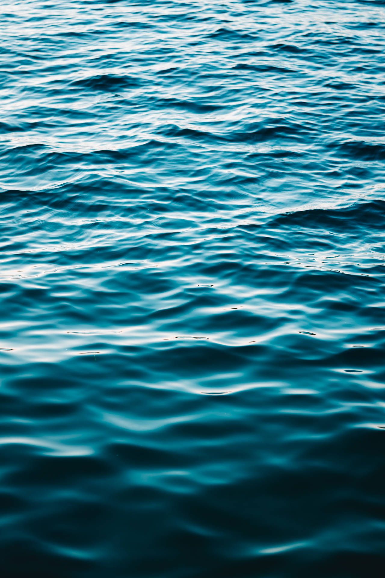 1280x1920 Download Sea HD Water Ripples Wallpaper
