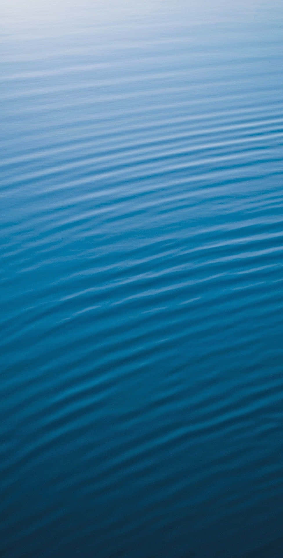 976x1920 Download Blue Water iPhone Small Ripples Wallpaper