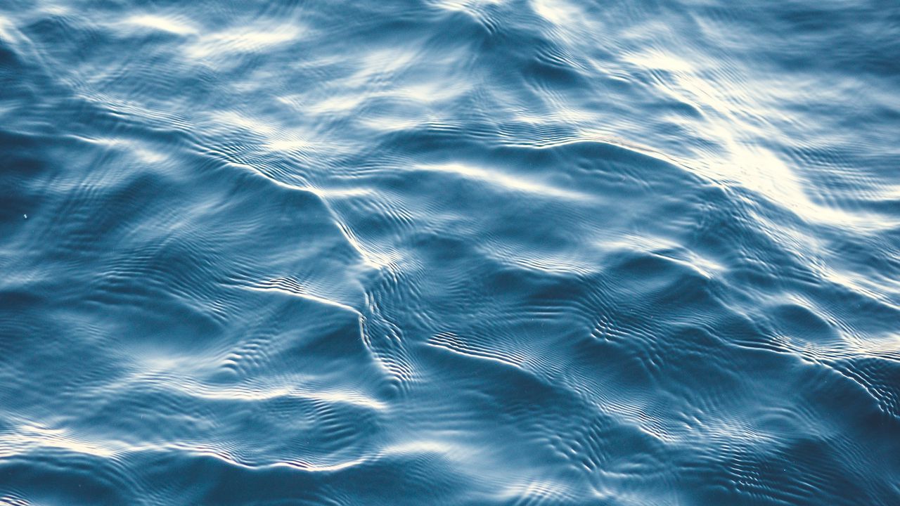 1280x720 Wallpaper water, ripples, waves, wavy, distortion hd, picture, image