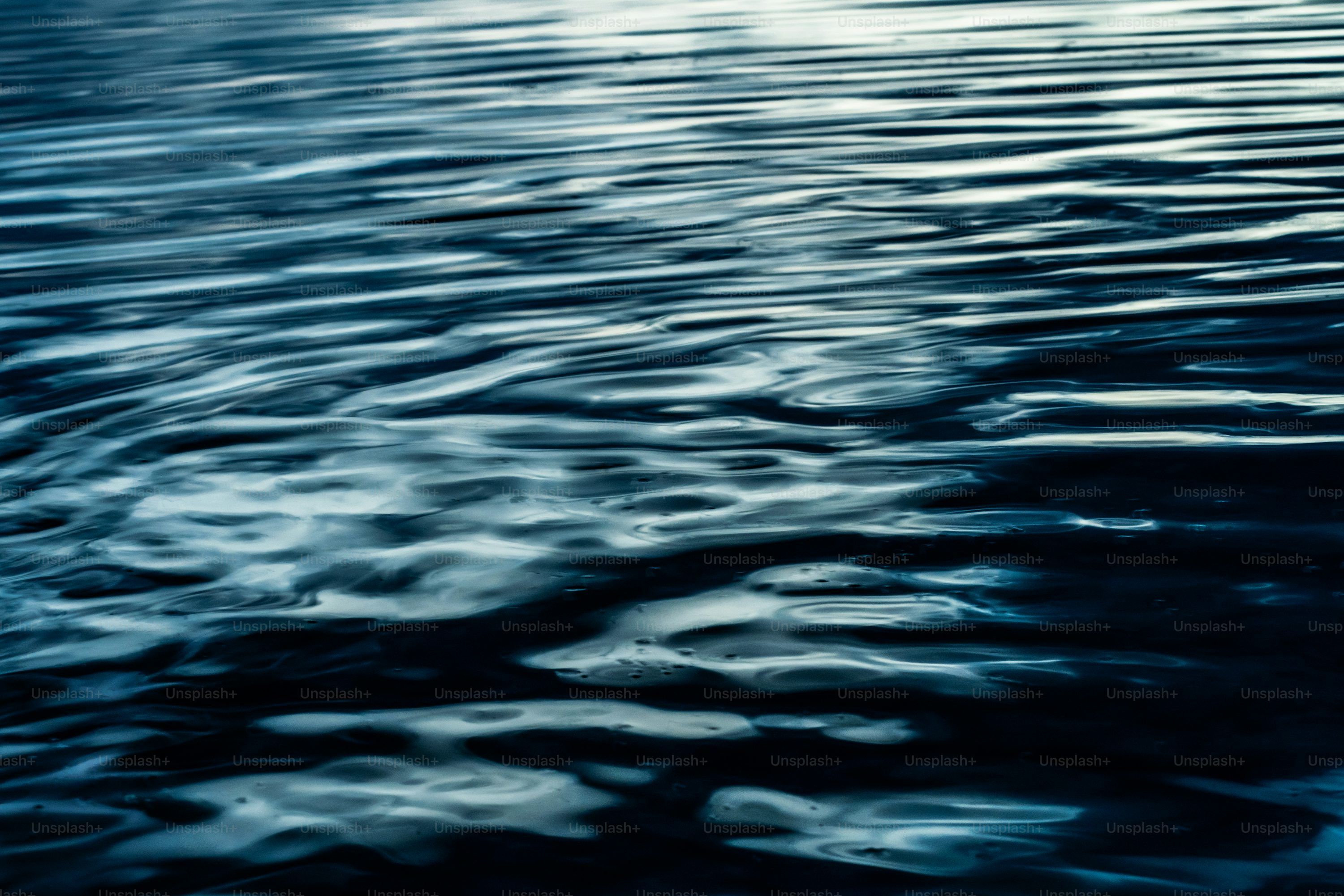 3000x2000 Ripples reflect light on a body of water. photo