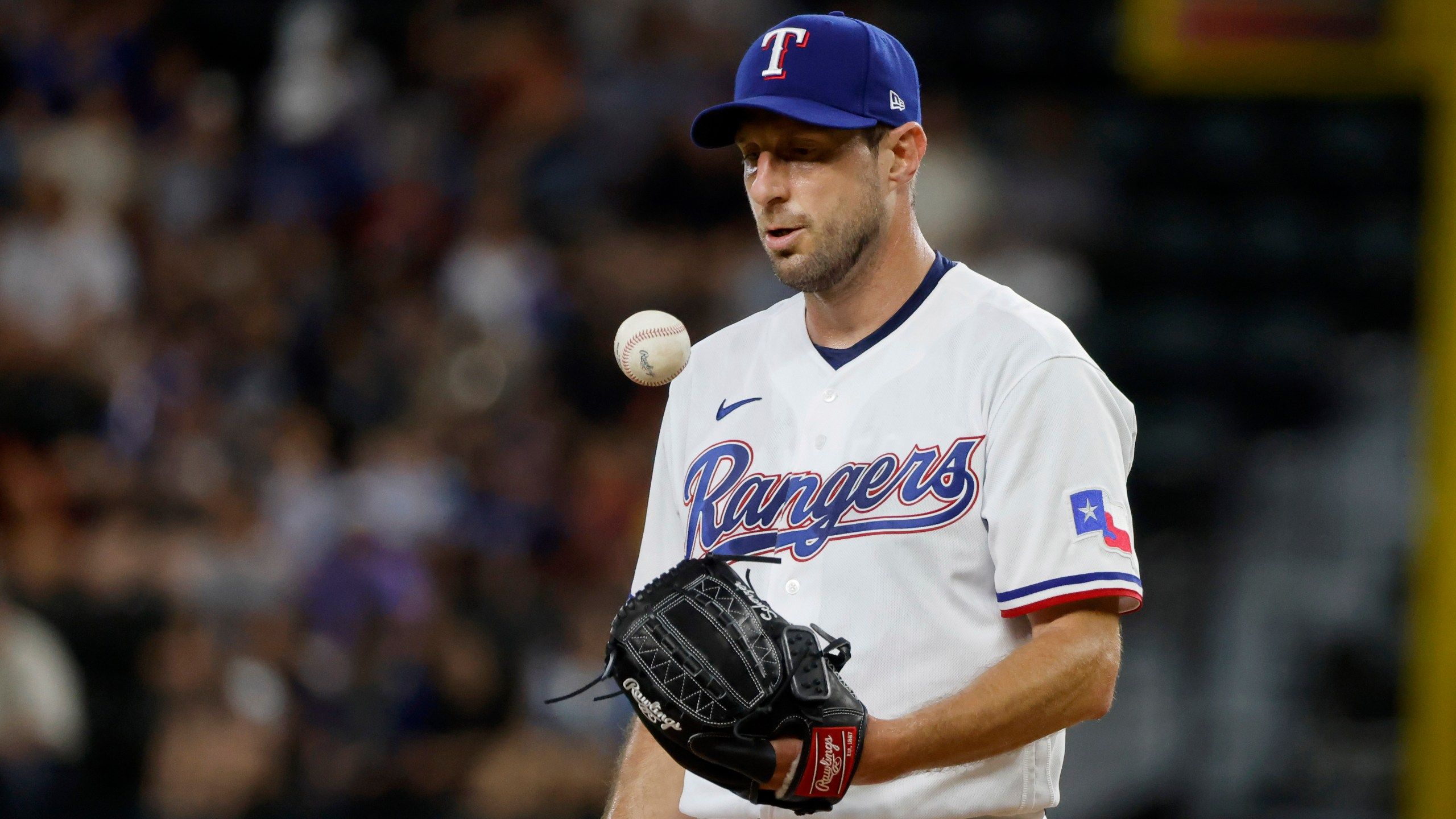 2560x1440 Scherzer Settles In To Win His Debut For Rangers. Semien Has Go Ahead HR In 5 3 Win Over White Sox