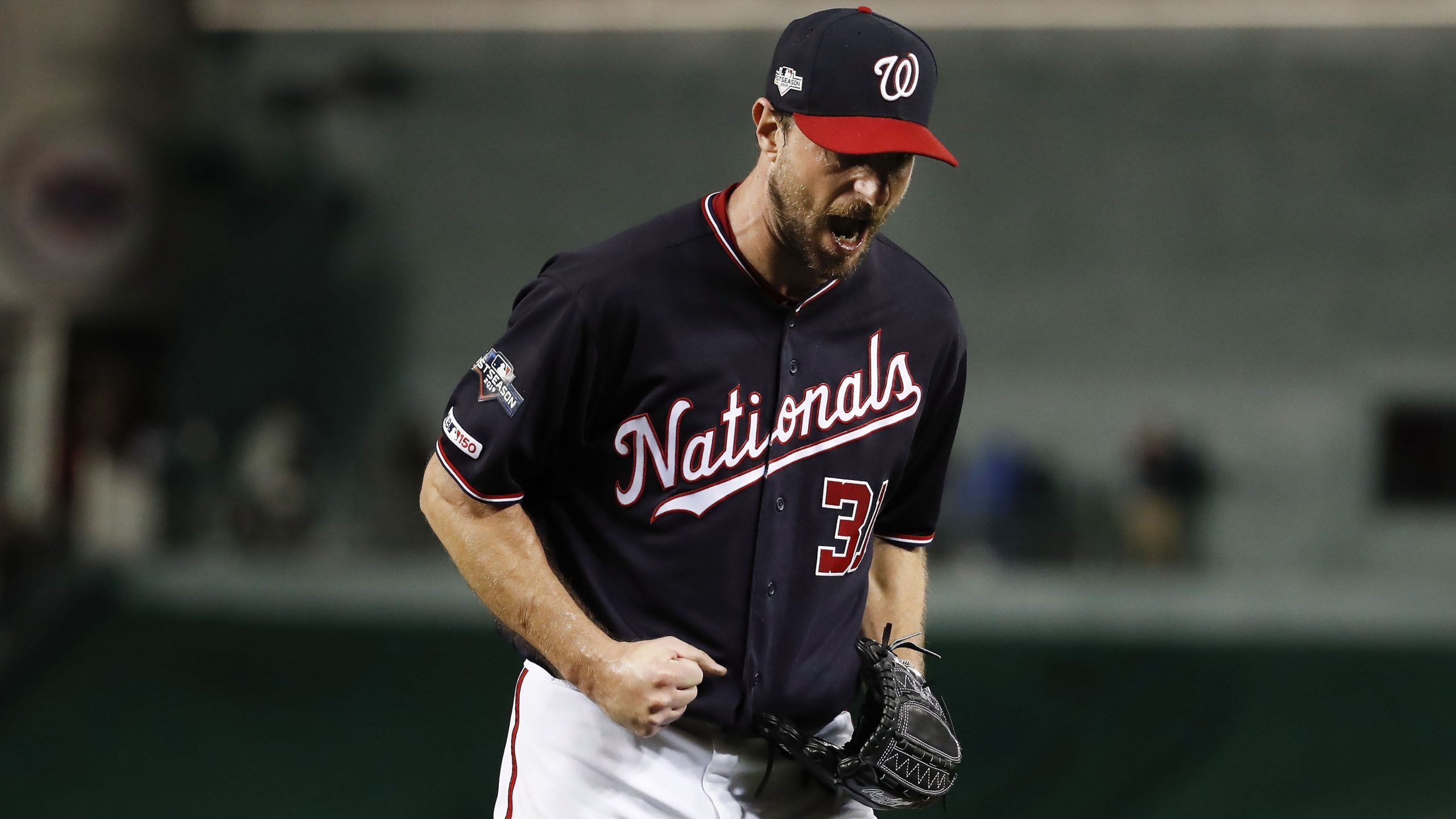 2560x1440 Scherzer, Zimmerman lead Nationals past Dodgers to force Game 5