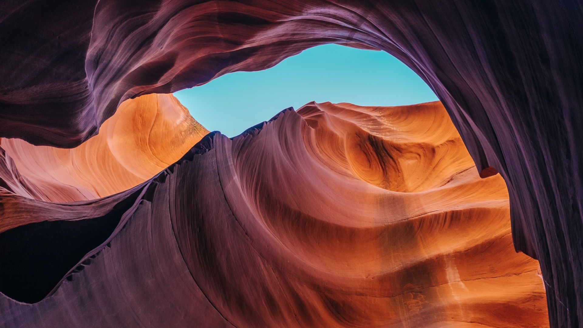 1920x1080 Lower Antelope Canyon Wallpaper 4K, Arizona, United States
