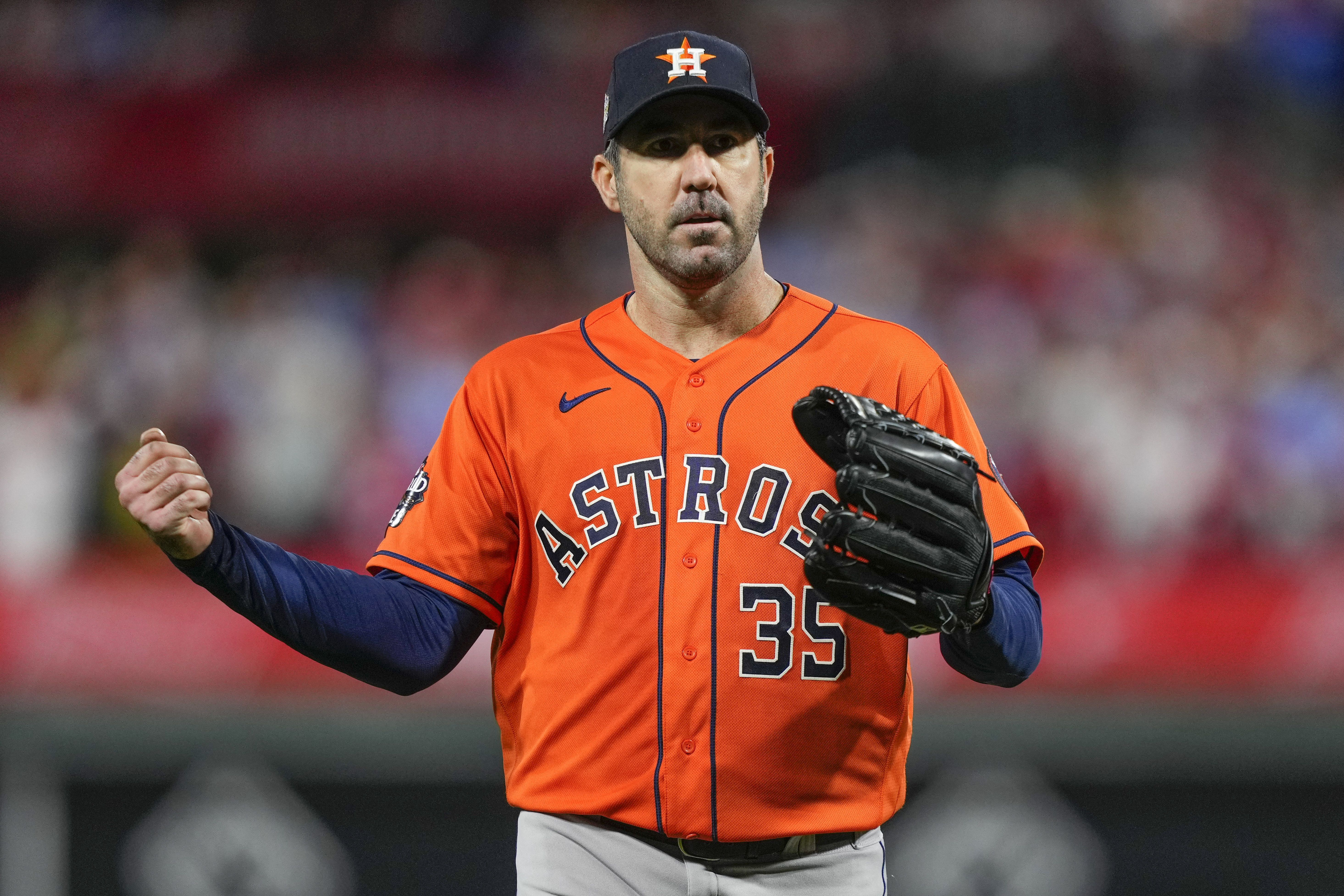 5861x3908 Justin Verlander Picks Up His 1st World Series Win, And The Houston Astros Take A 3 2 Lead Over The Philadelphia Phillies