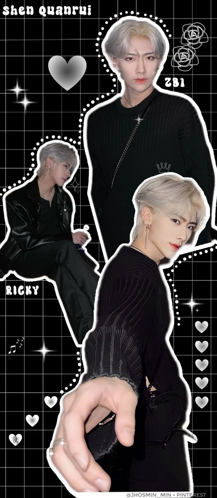 736x1686 WALLPAPER RICKY ZEROBASEONE