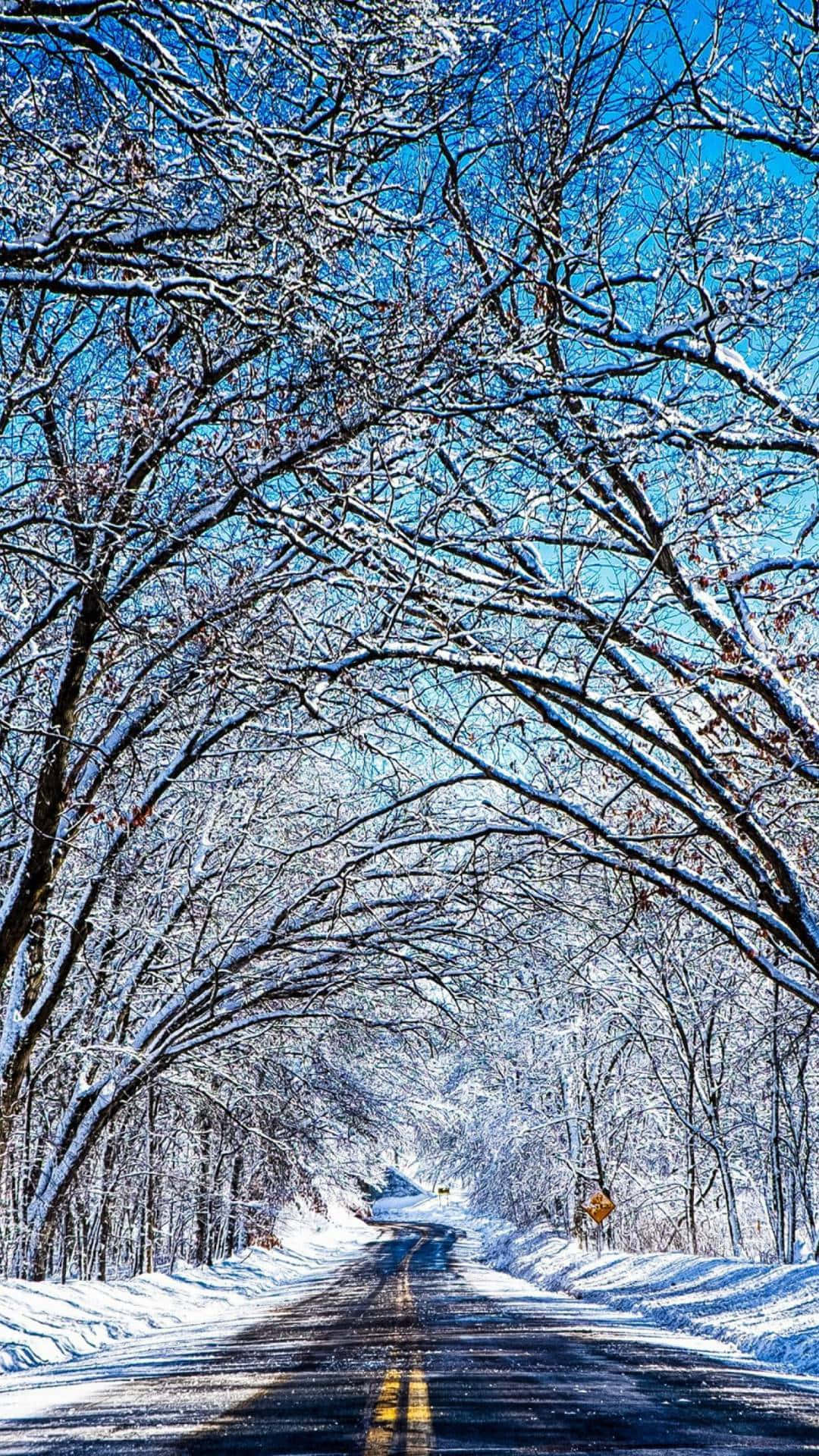 1080x1920 Download Enjoy the wintertime cold with the aesthetic winter phone Wallpaper