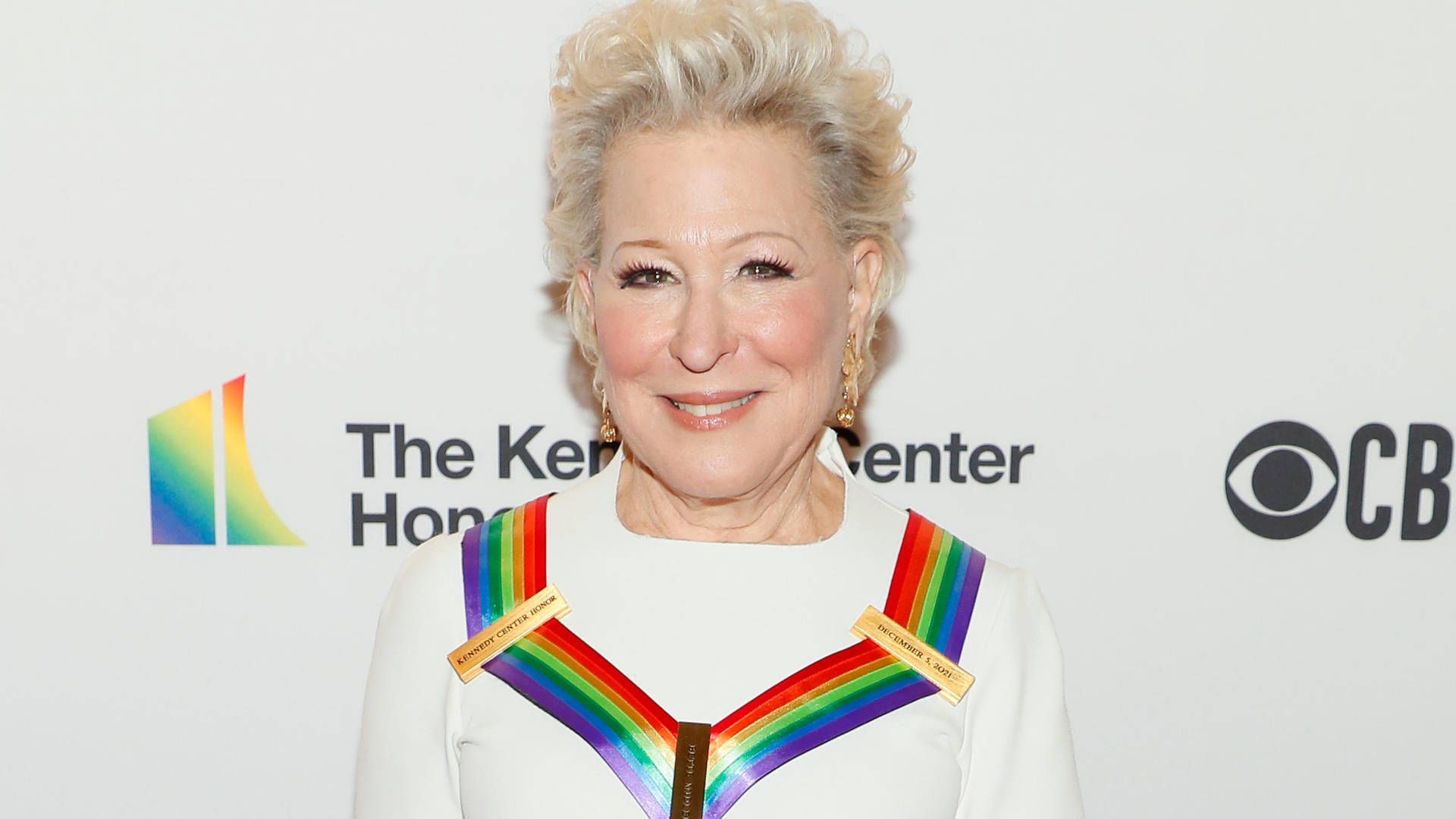 1920x1080 Download Bette Midler Against Print Wall Wallpaper