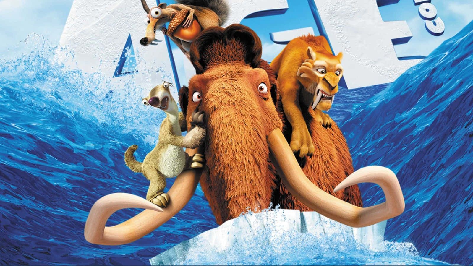 1600x900 Download Poster Of Ice Age: Continental Drift Wallpaper
