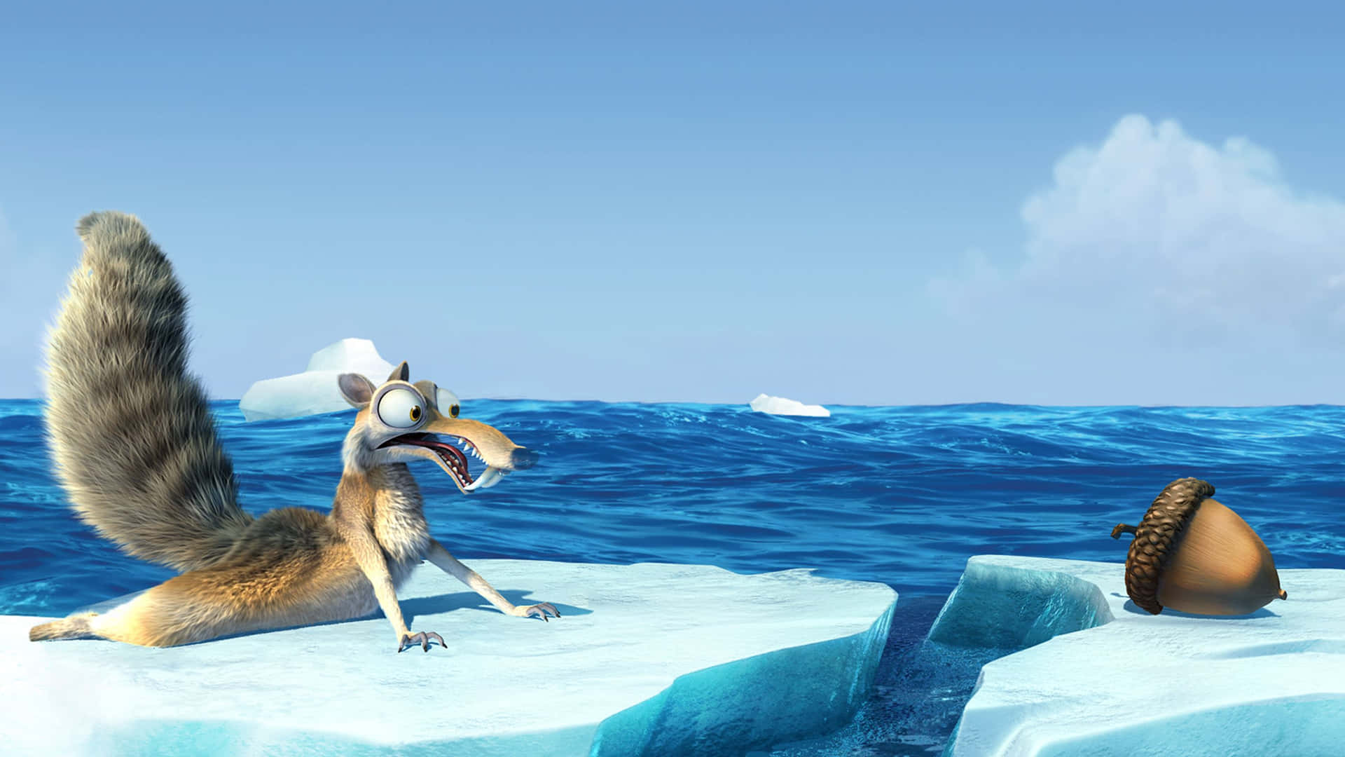 1920x1080 Download Ice Age Continental Drift Scrat And His Acorn Wallpaper