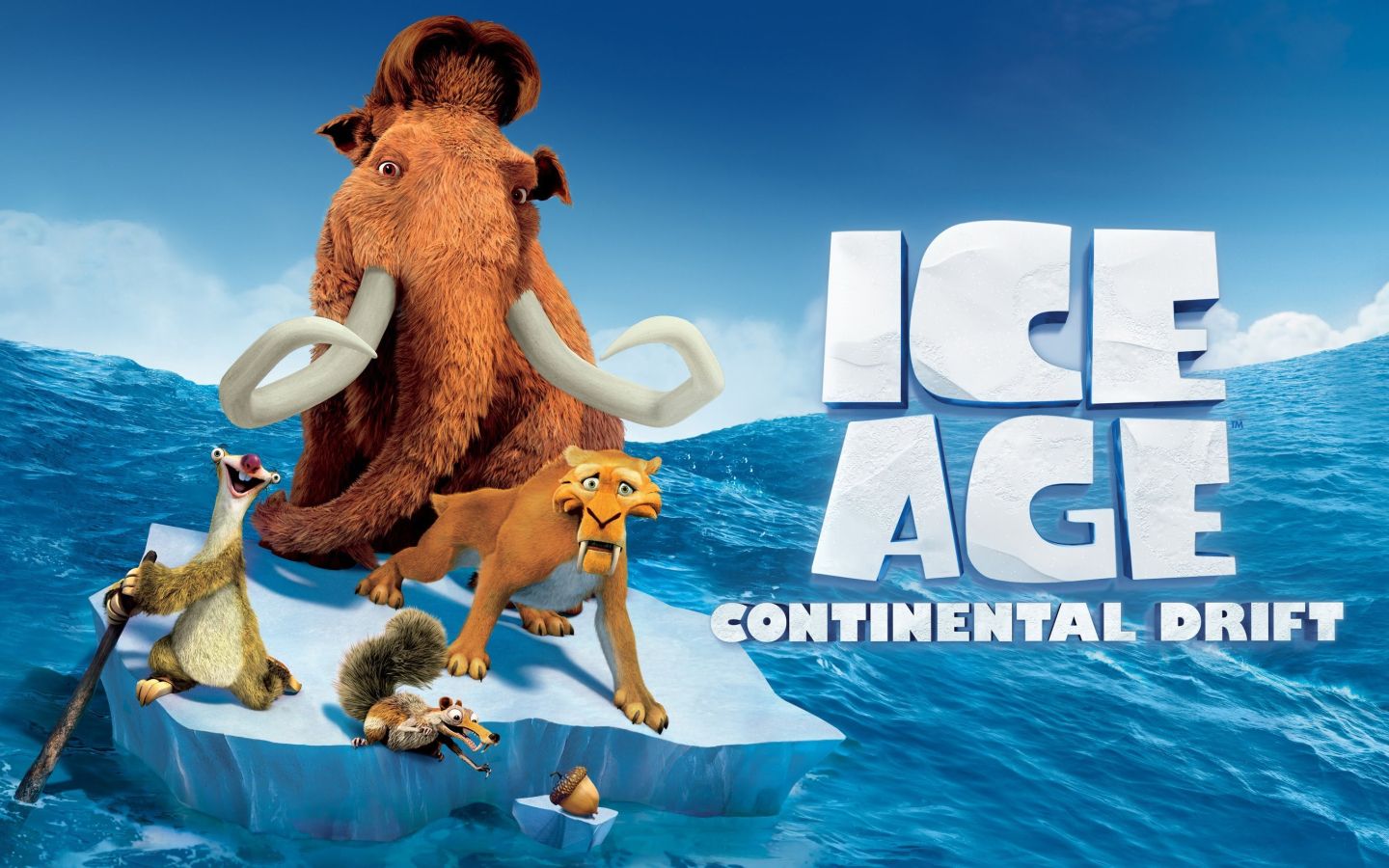 1440x900 Ice Age Continental Drift Wallpaper