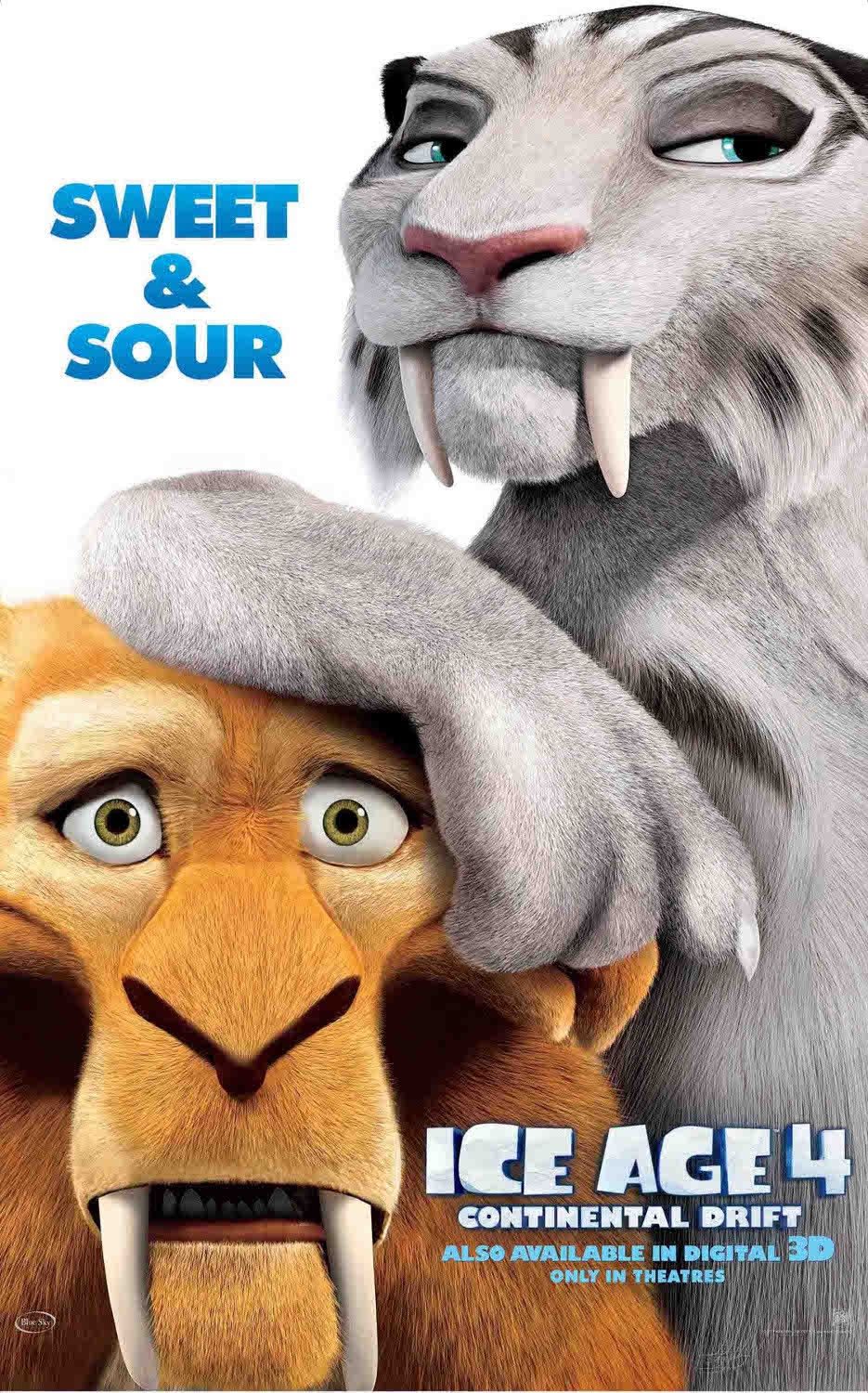 935x1500 Ice Age: Continental Drift ( of 13): Extra Large Movie Poster Image