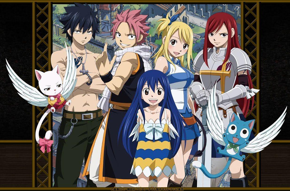 Fairy Tale Anime, Fairy Tail Group HD wallpaper