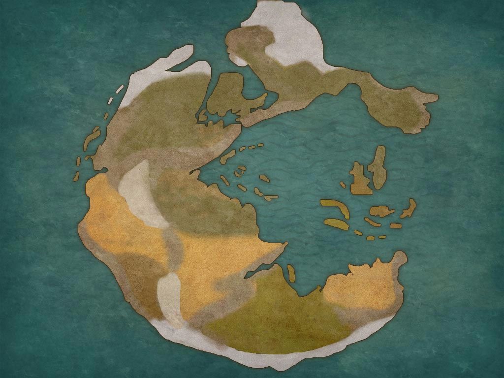 1024x768 Pangea Wallpaper